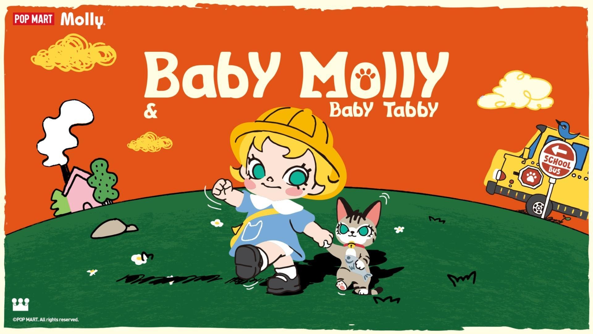 MOLLY — Baby Molly & Baby Tabby Series Blind Box | POP MART — official detail