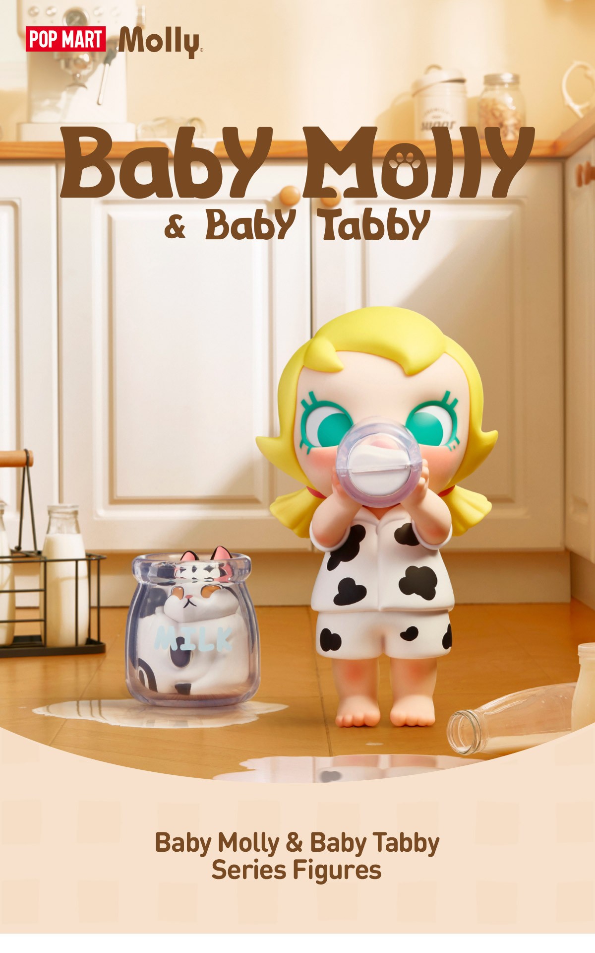 MOLLY — Baby Molly & Baby Tabby Series Blind Box | POP MART — official detail