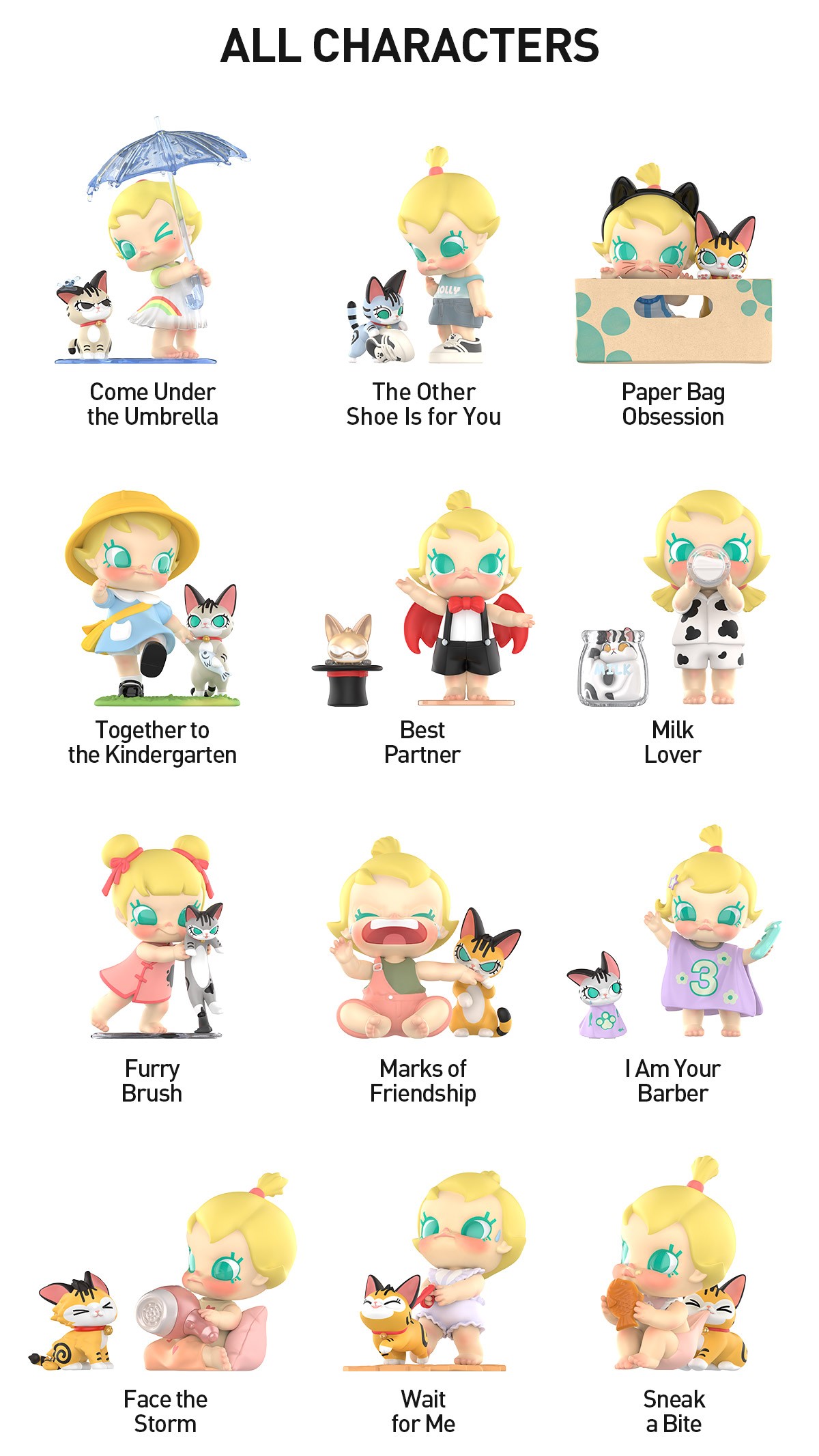 MOLLY — Baby Molly & Baby Tabby Series Blind Box | POP MART — official detail