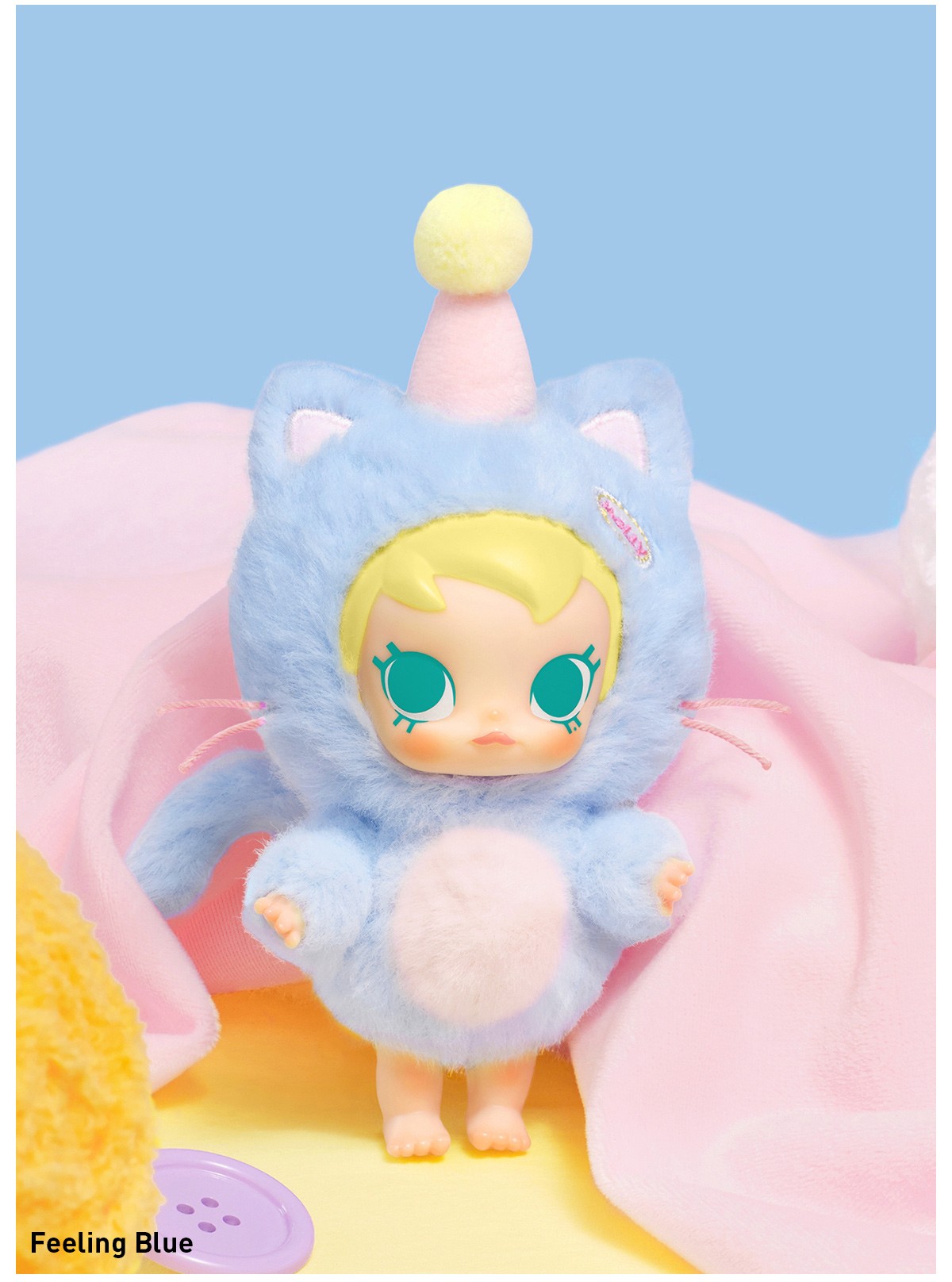 MOLLY — Baby Molly Pocket Friends Vinyl Plush Pendant Blind Box | POP MART — official detail