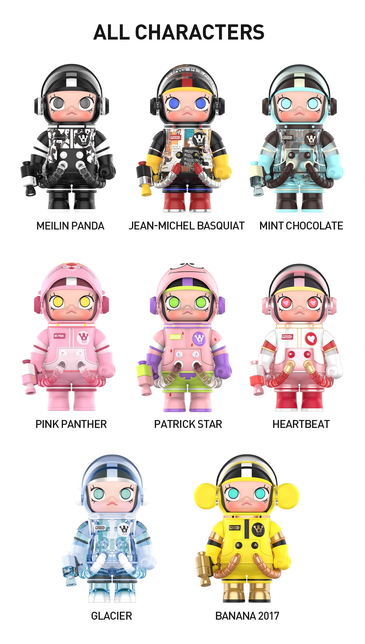 MOLLY — MEGA SPACE MOLLY 100% Series 2-B Blind Box | POP MART — official detail