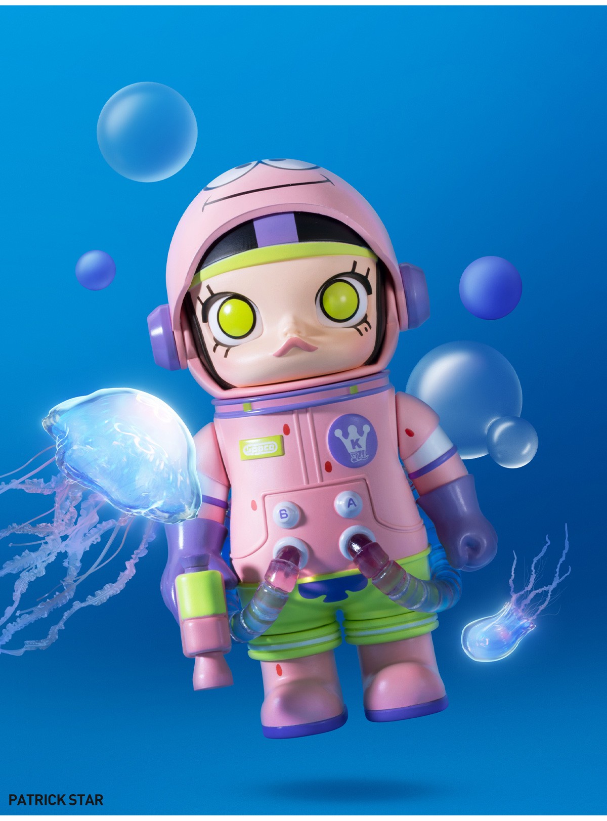 MOLLY — MEGA SPACE MOLLY 100% Series 2-B Blind Box | POP MART — official detail
