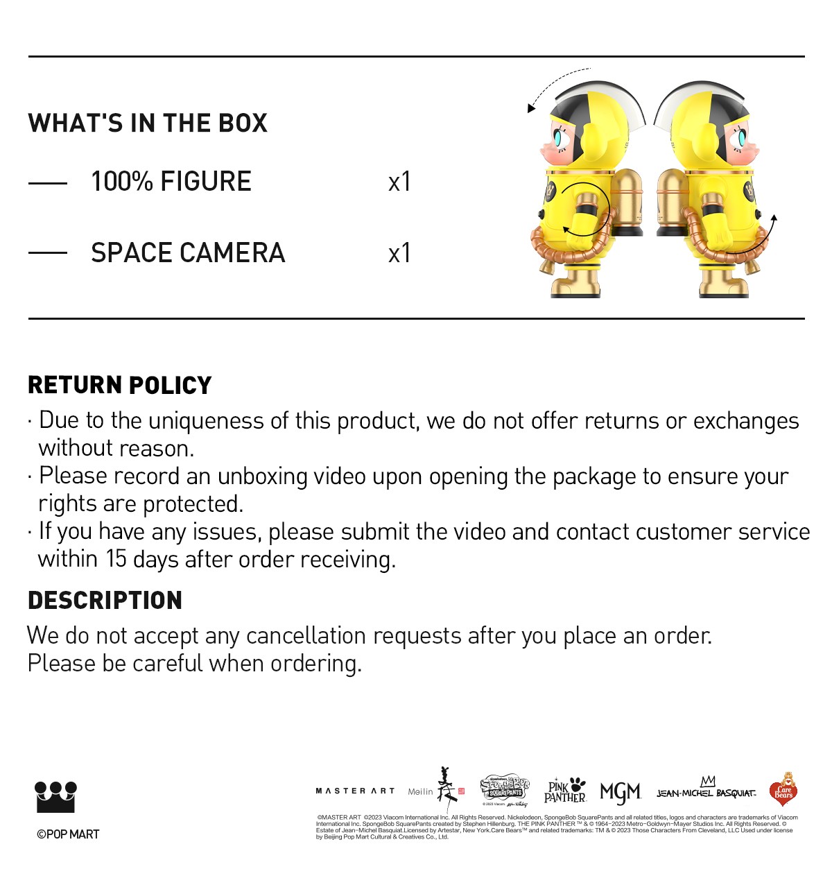 MOLLY — MEGA SPACE MOLLY 100% Series 2-B Blind Box | POP MART — official detail