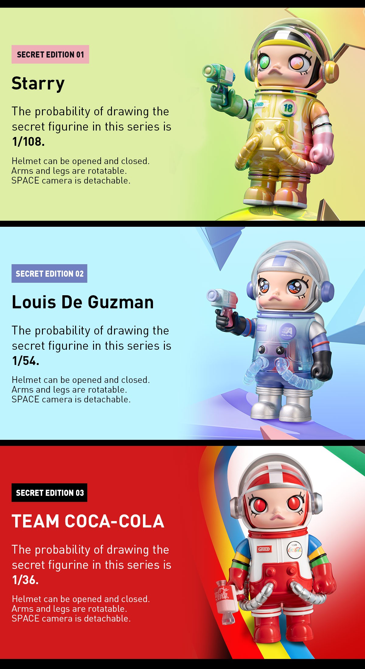 MOLLY — MEGA SPACE MOLLY 100% Series 3 Blind Box | POP MART — official detail