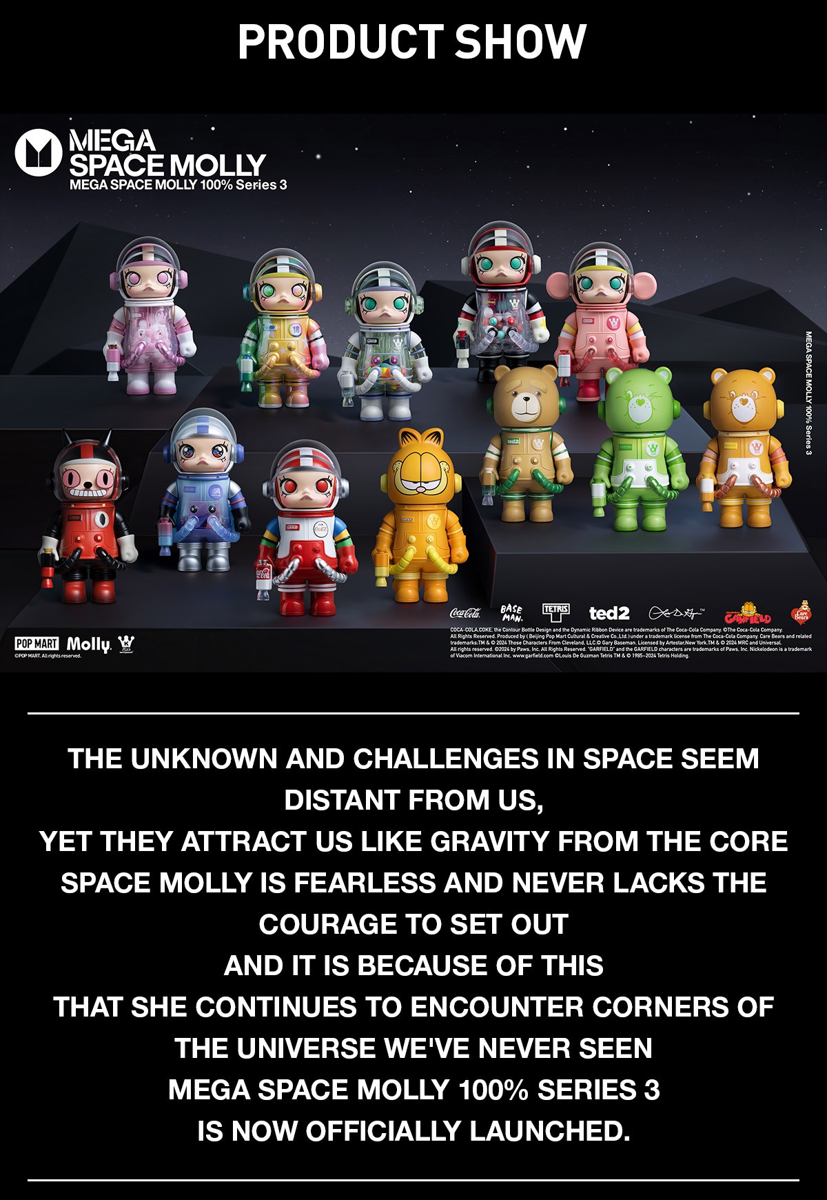 MOLLY — MEGA SPACE MOLLY 100% Series 3 Blind Box | POP MART — official detail
