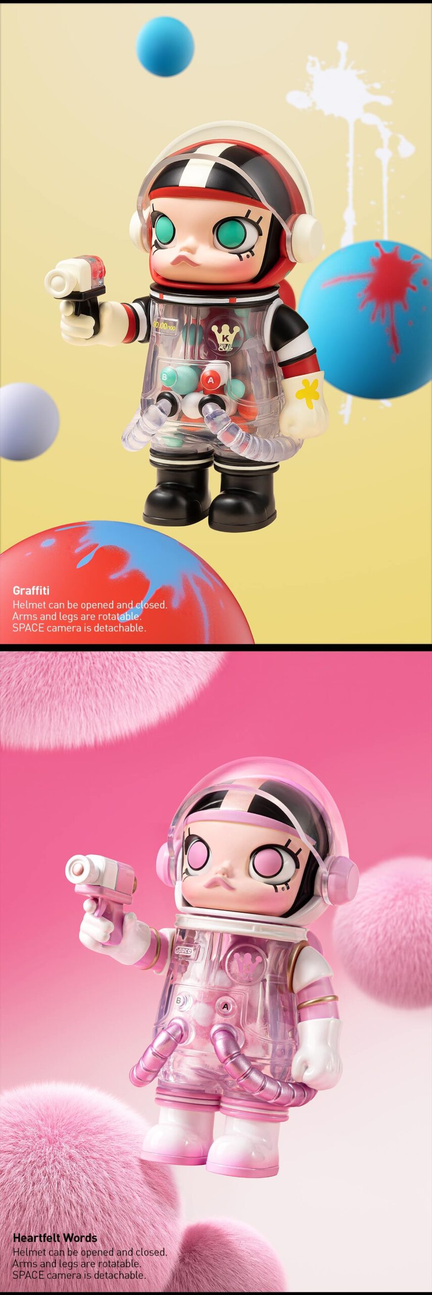 MOLLY — MEGA SPACE MOLLY 100% Series 3 Blind Box | POP MART — official detail