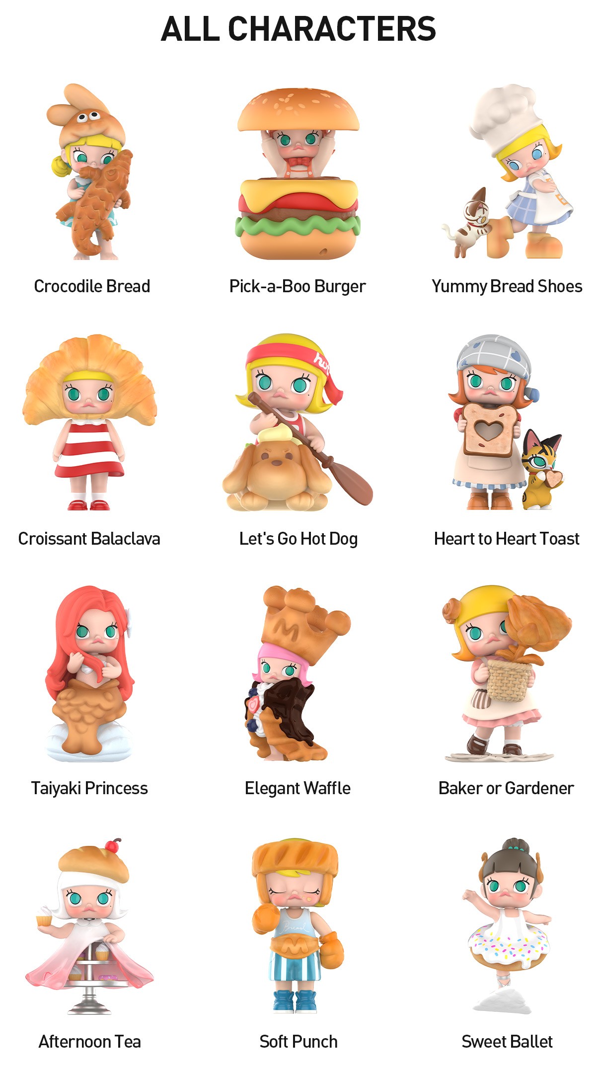 MOLLY — Carb-Lover Series Blind Box | POP MART — official detail