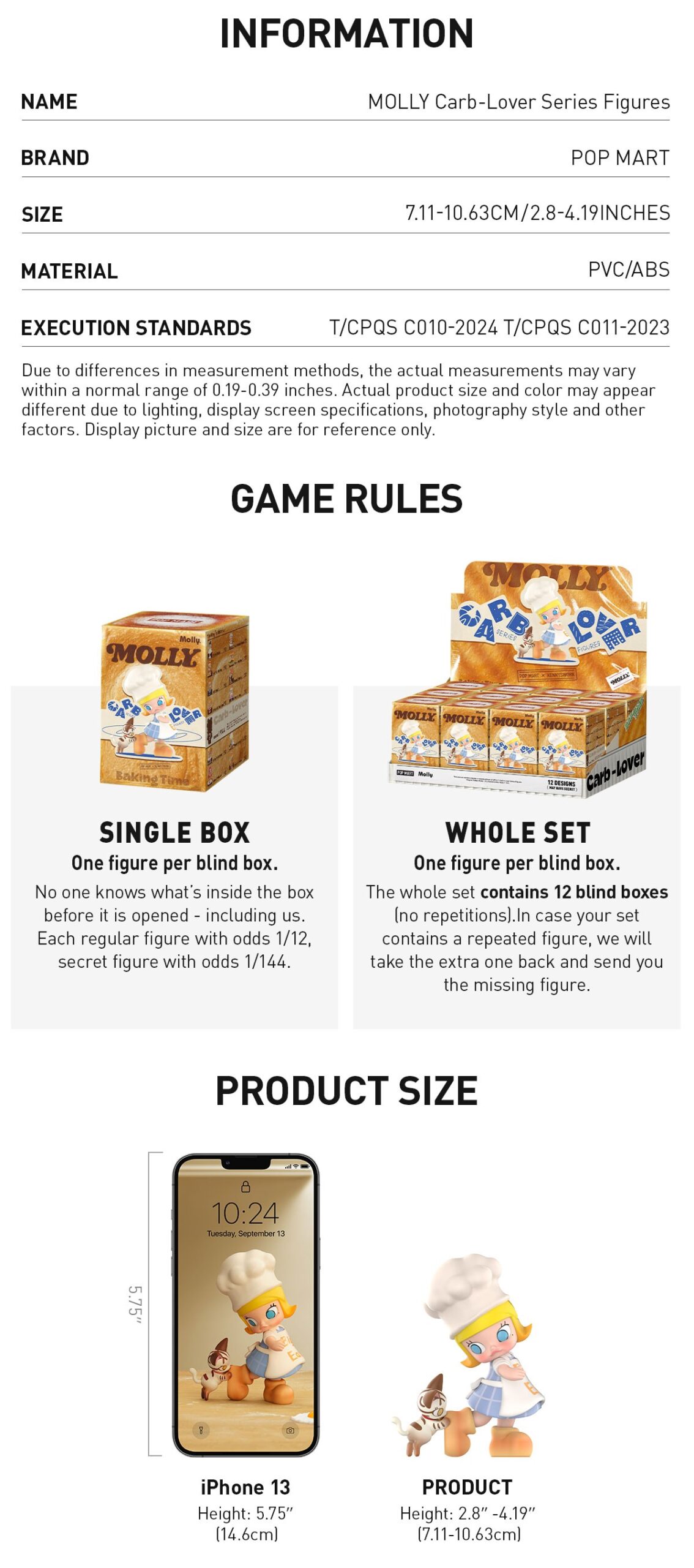 MOLLY — Carb-Lover Series Blind Box | POP MART — official detail