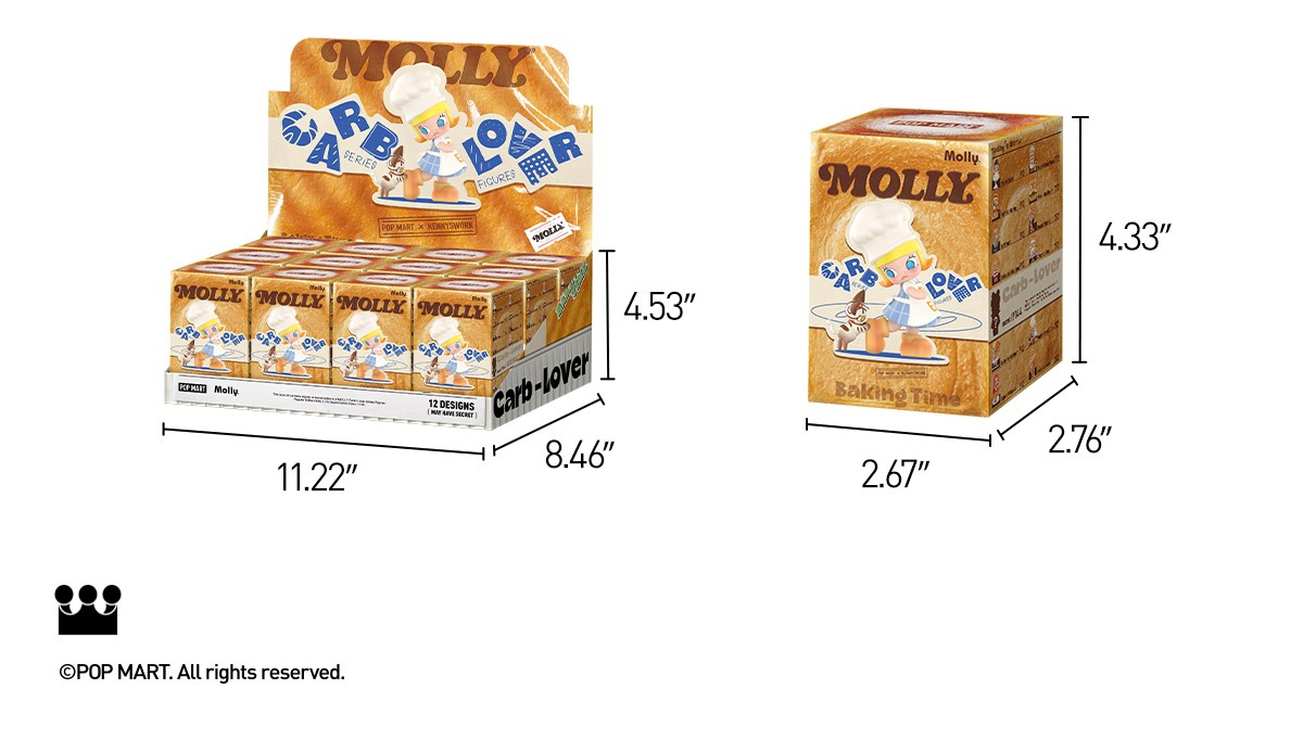 MOLLY — Carb-Lover Series Blind Box | POP MART — official detail