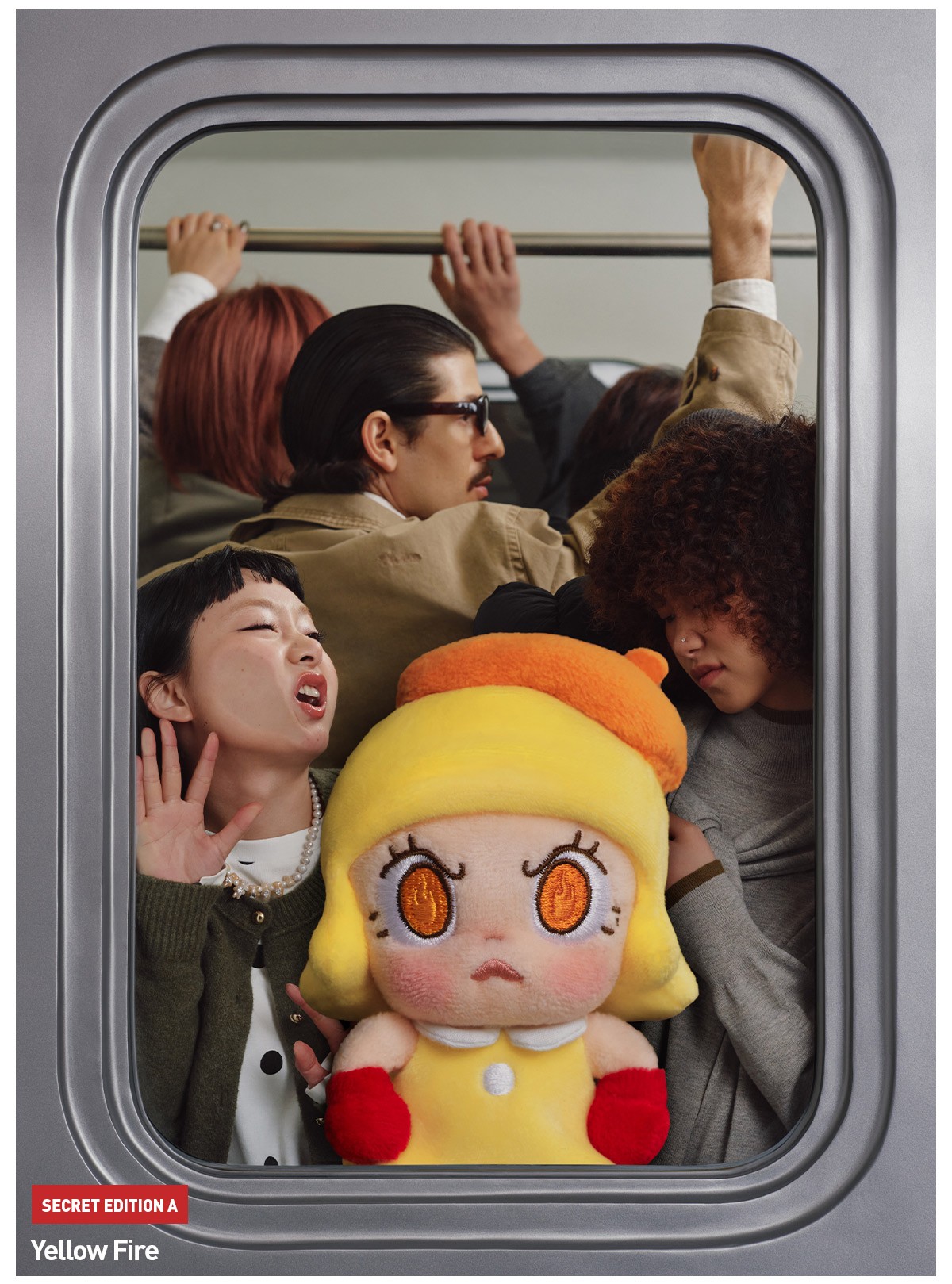 MOLLY — Angry Energy Plush Pendant Blind Box | POP MART — official detail