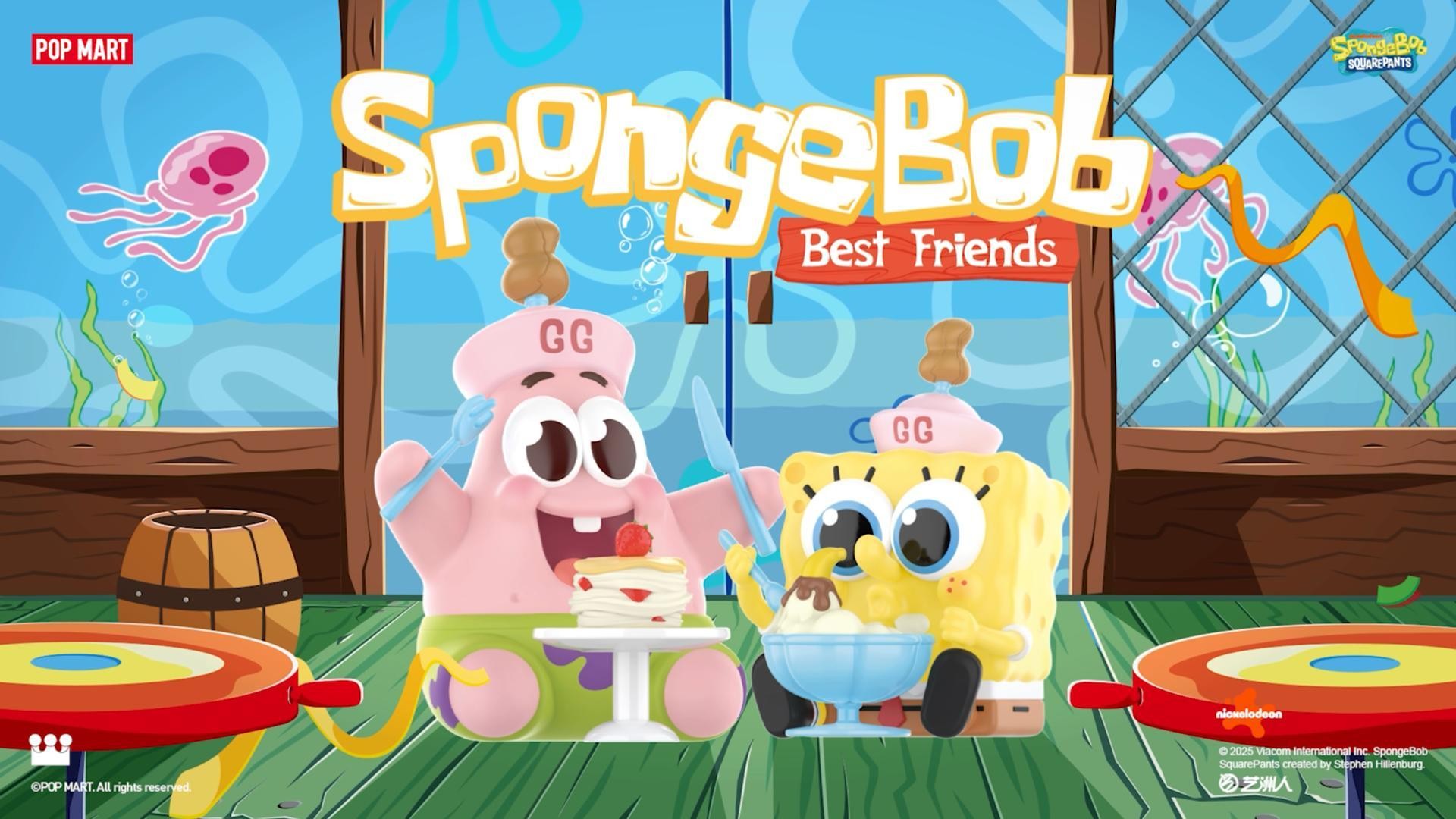 SpongeBob — Best Friends Blind Box | POP MART — official detail