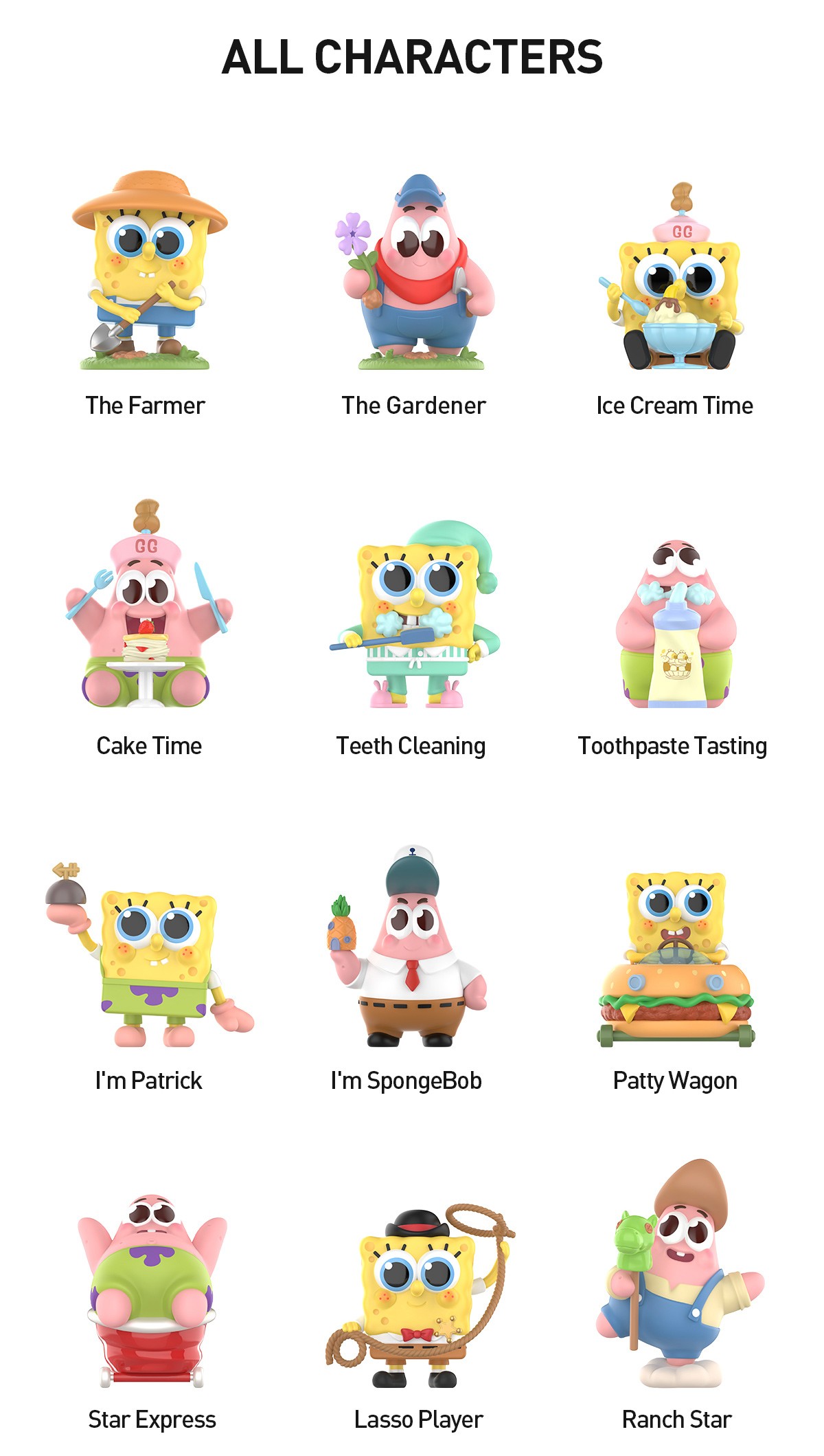 SpongeBob — Best Friends Blind Box | POP MART — official detail