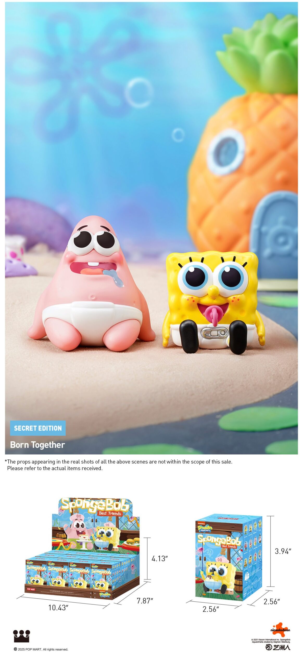 SpongeBob — Best Friends Blind Box | POP MART — official detail