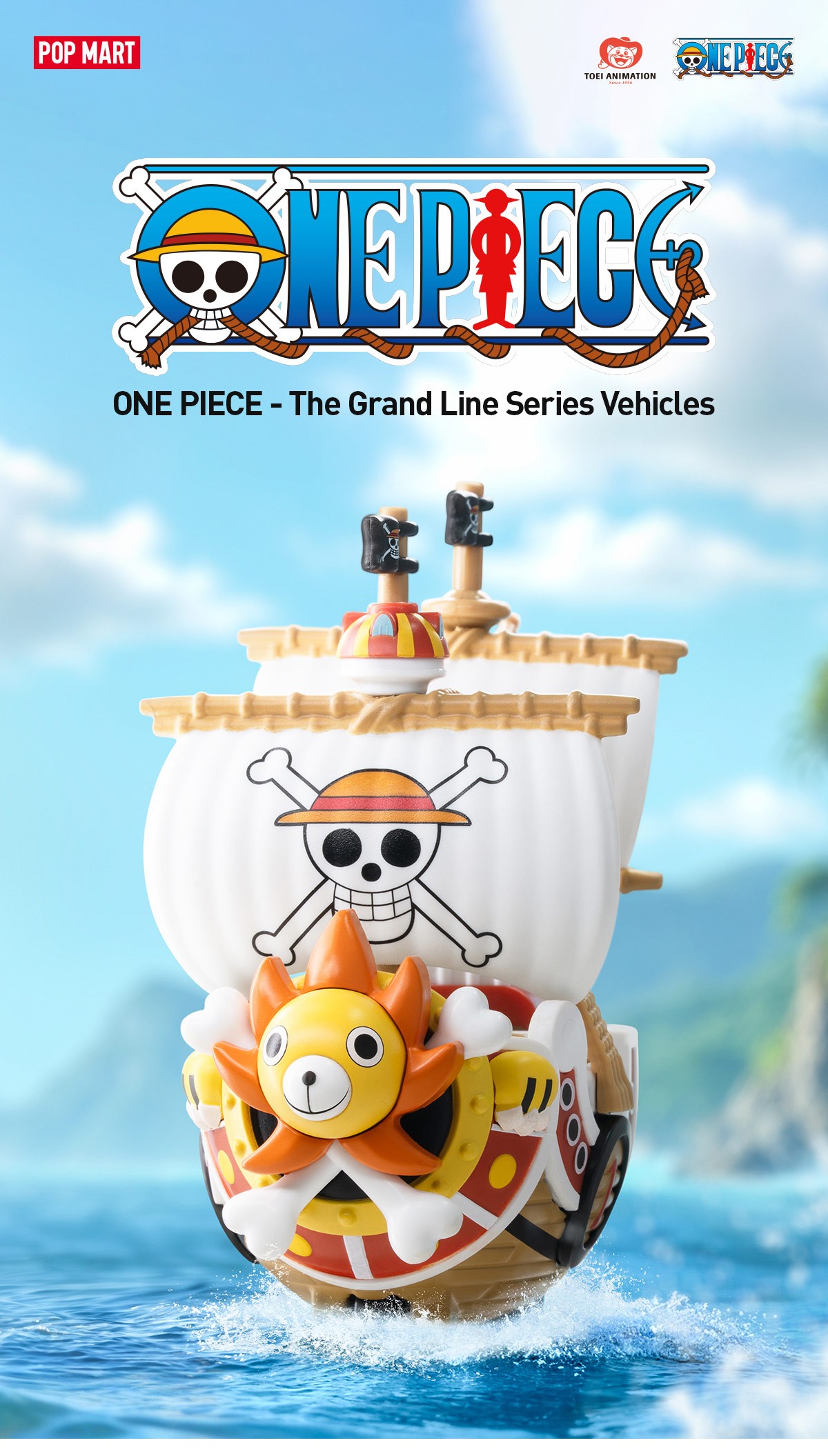 One Piece — The Grand Line Vehicles Blind Box | POP MART — official detail
