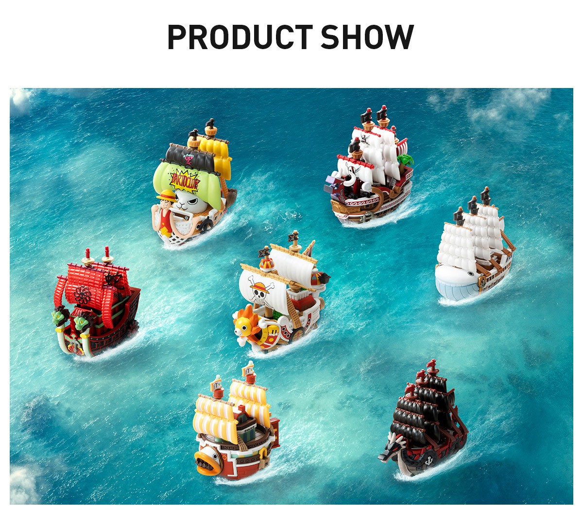 One Piece — The Grand Line Vehicles Blind Box | POP MART — official detail