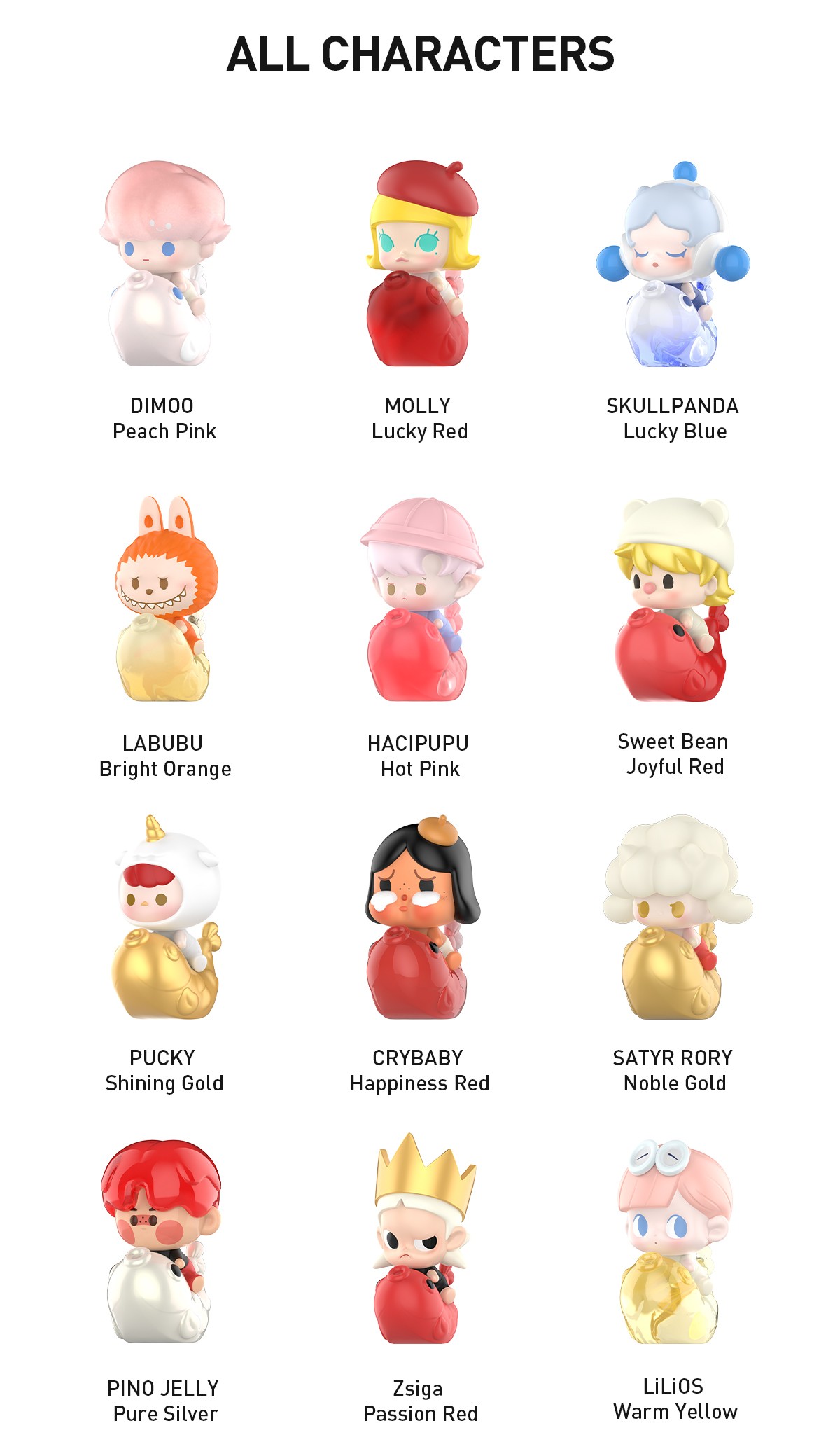 POP BEAN — Lucky Charm Blind Box | POP MART — official detail