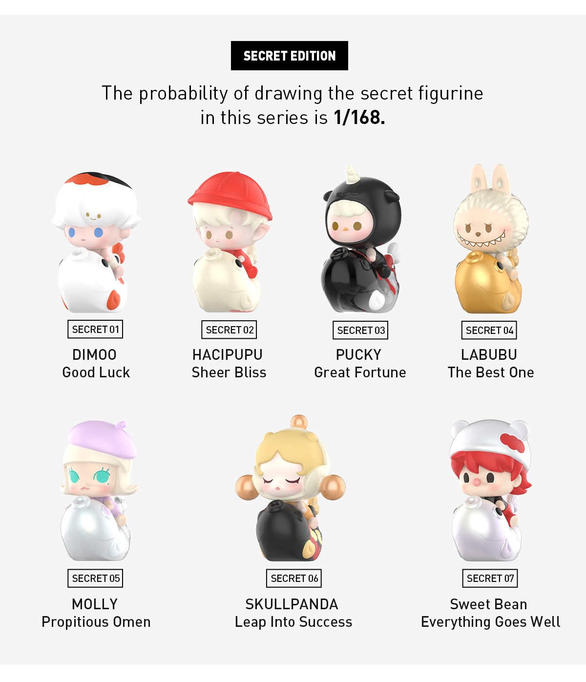 POP BEAN — Lucky Charm Blind Box | POP MART — official detail