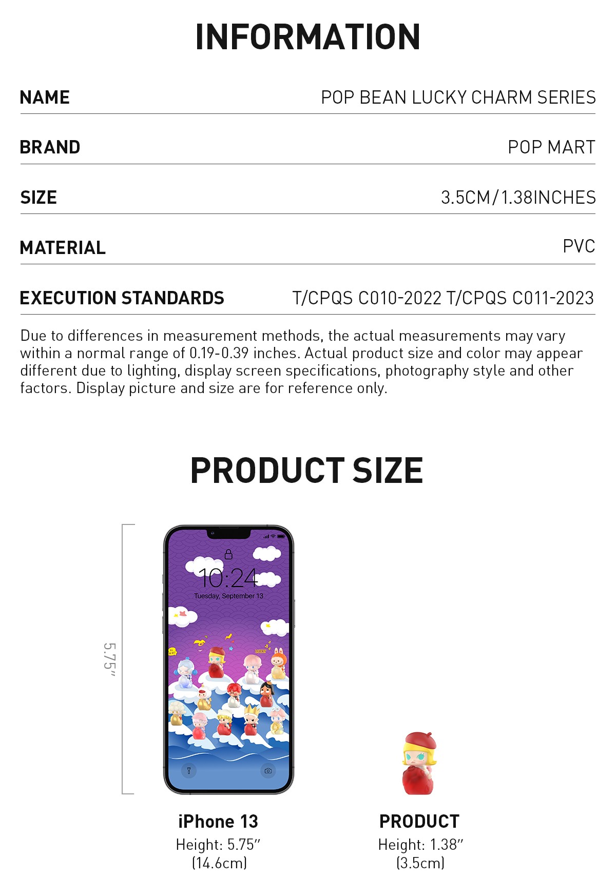 POP BEAN — Lucky Charm Blind Box | POP MART — official detail