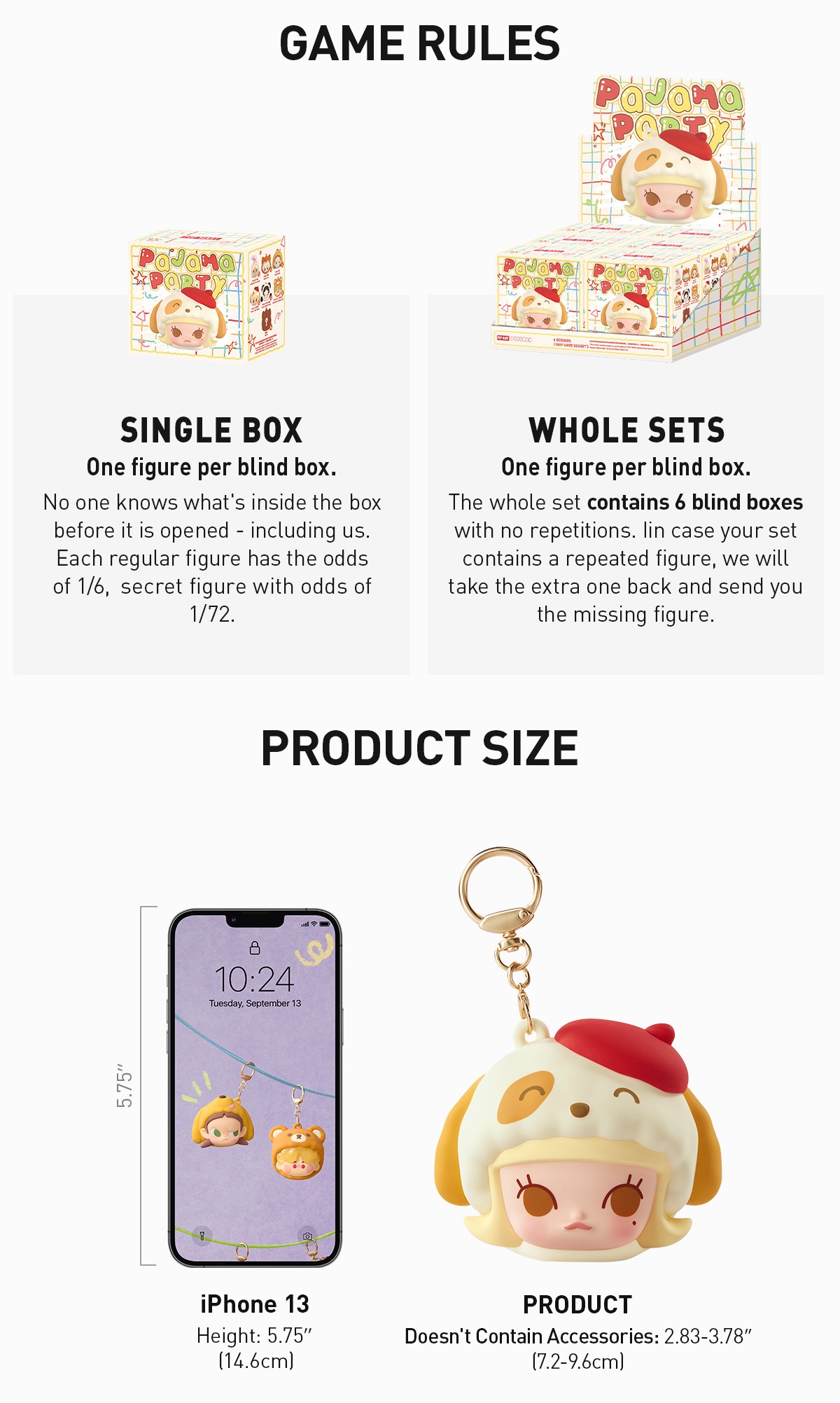 POP BEAN — Pajama Party Earphone Bag Blind Box | POP MART — official detail