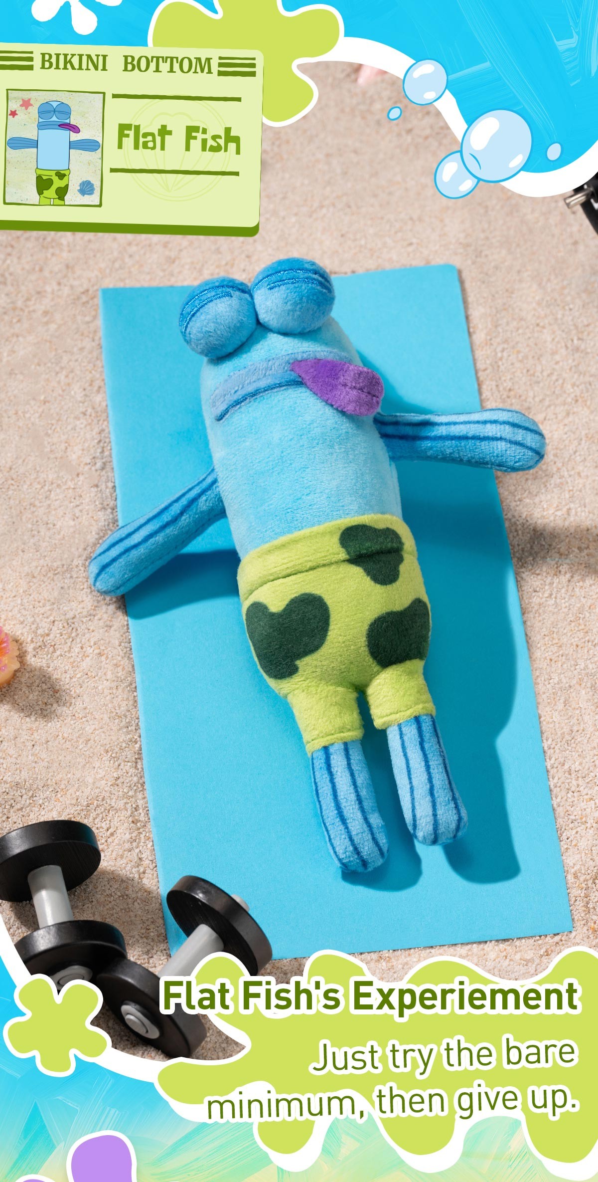 SpongeBob — Bikini Bottom Buddies Whimsical Plush Blind Box | POP MART — official detail