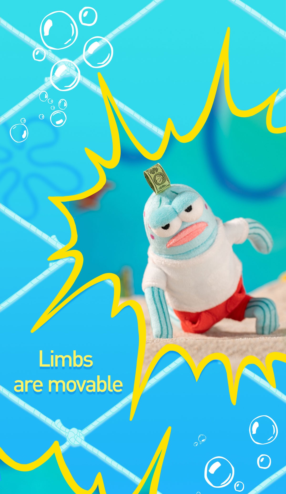 SpongeBob — Bikini Bottom Buddies Whimsical Plush Blind Box | POP MART — official detail