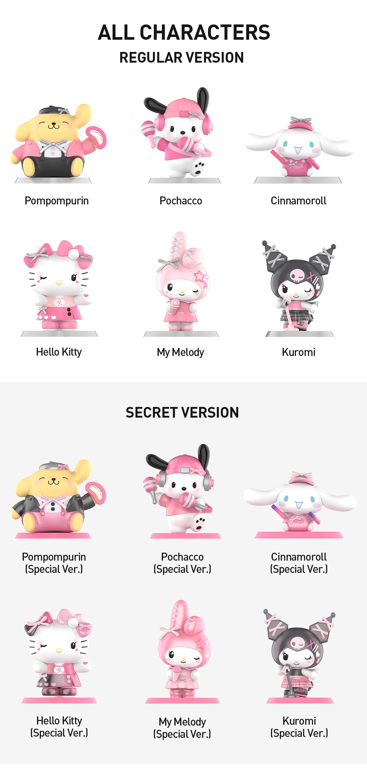 Sanrio — Hello Kitty and Friends Pink Party Blind Box | POP MART — official detail