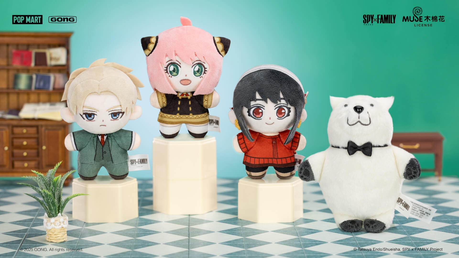 SPY × FAMILY — Character Plush Blind Box | POP MART — official detail