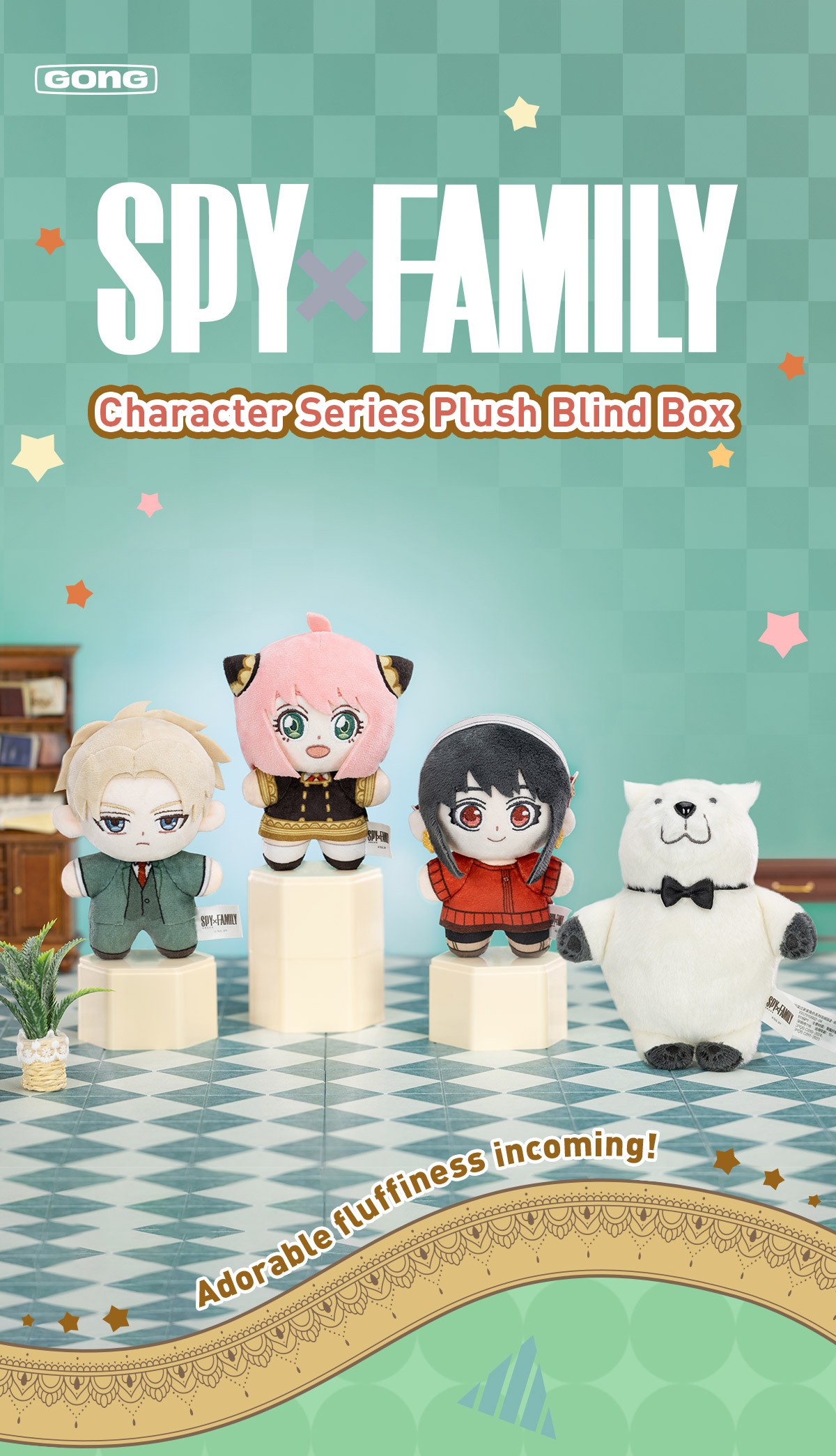 SPY × FAMILY — Character Plush Blind Box | POP MART — official detail