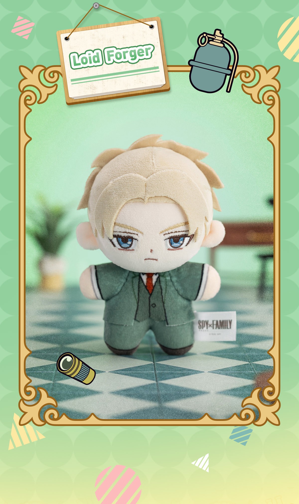 SPY × FAMILY — Character Plush Blind Box | POP MART — official detail