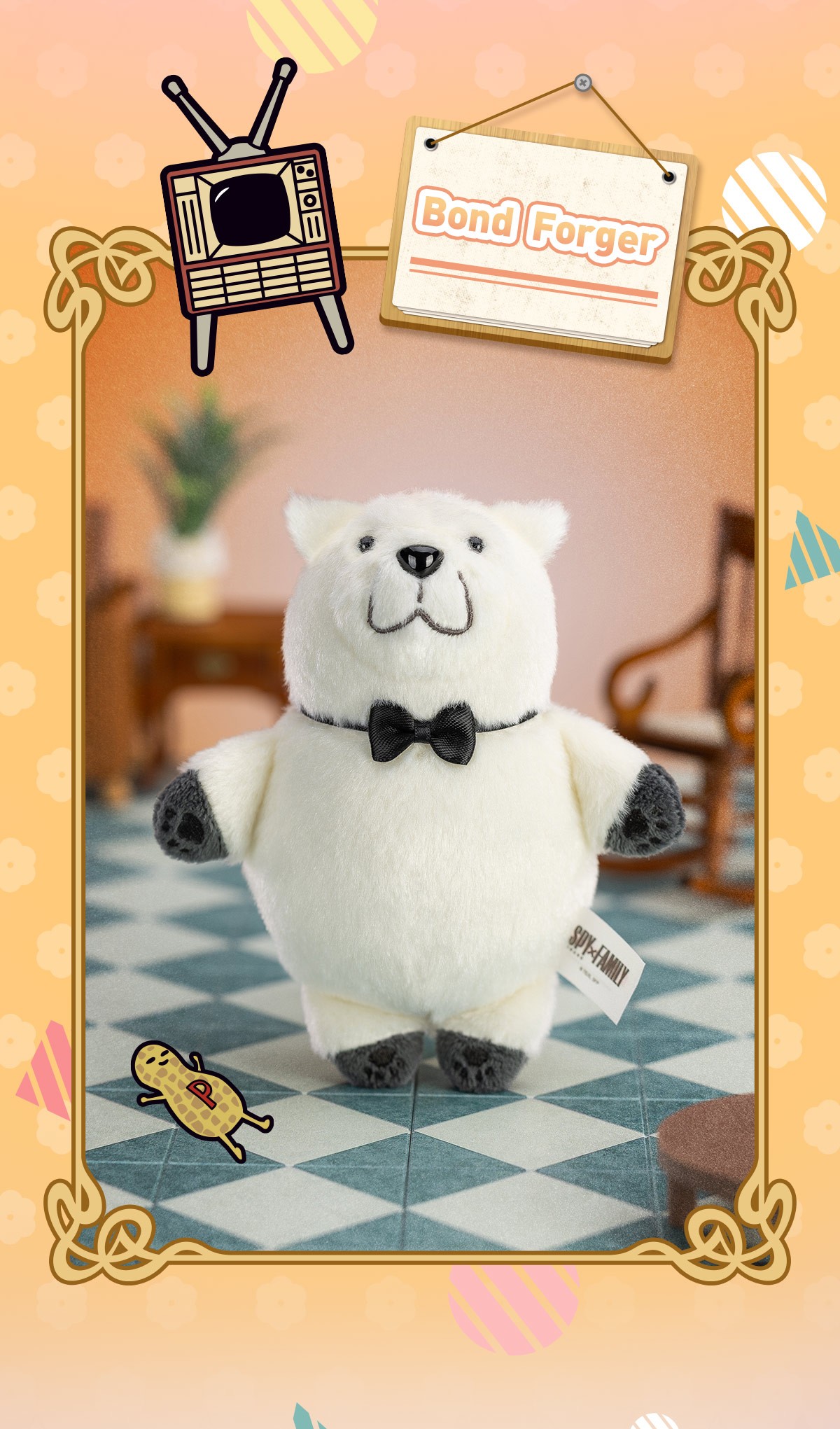 SPY × FAMILY — Character Plush Blind Box | POP MART — official detail