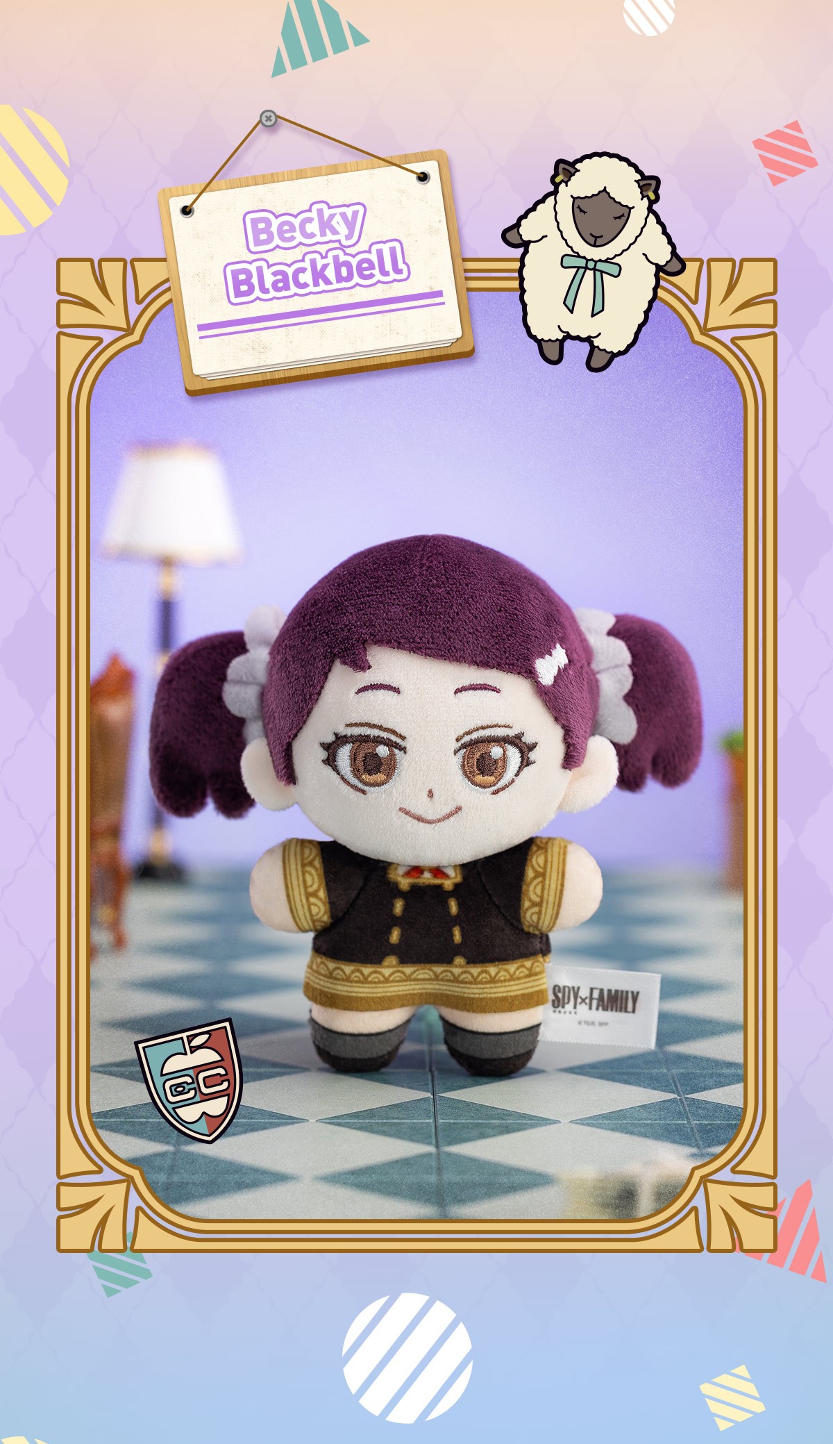 SPY × FAMILY — Character Plush Blind Box | POP MART — official detail
