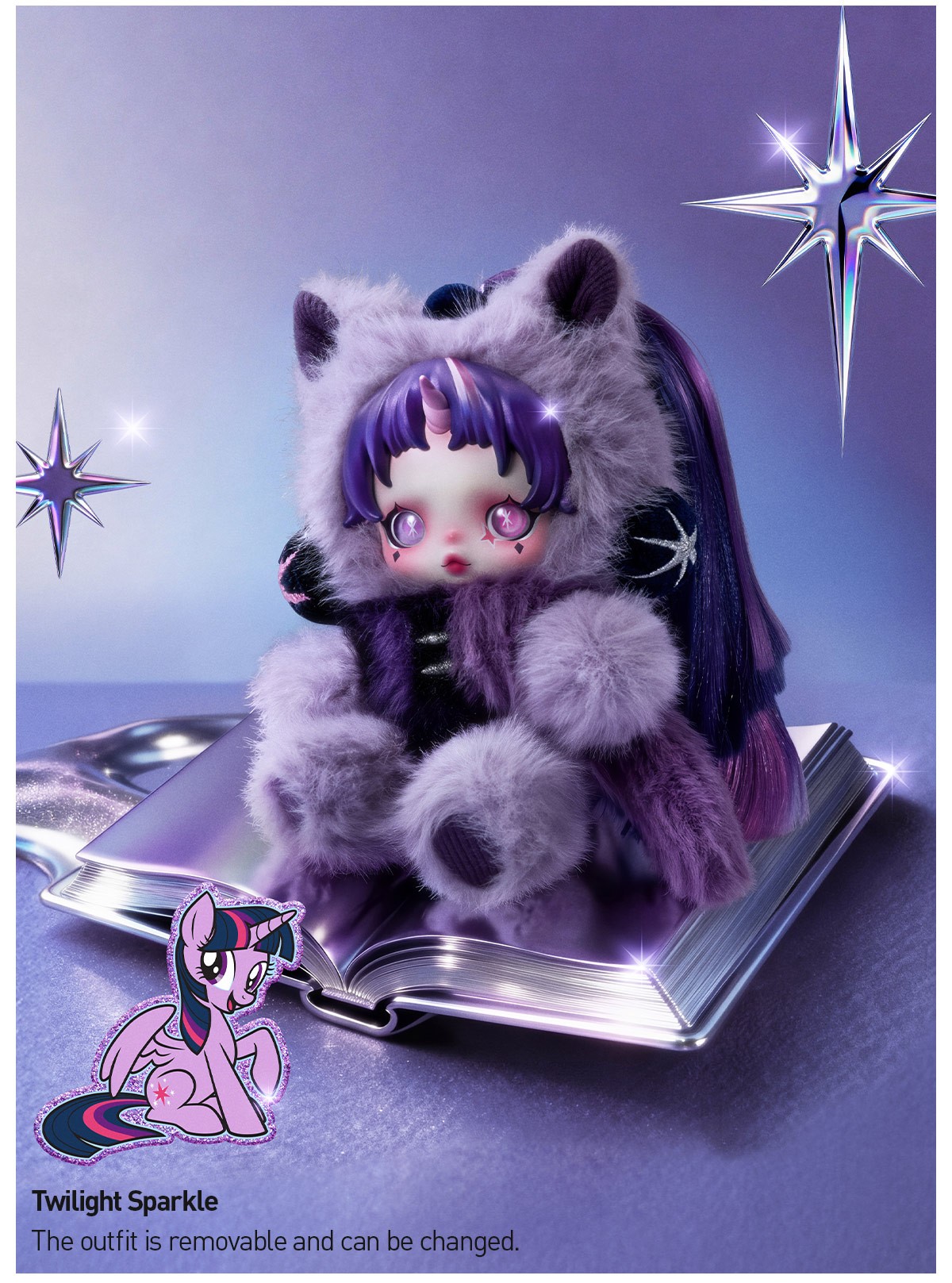 SKULLPANDA — My Little Pony Series Blind Box | POP MART — official detail