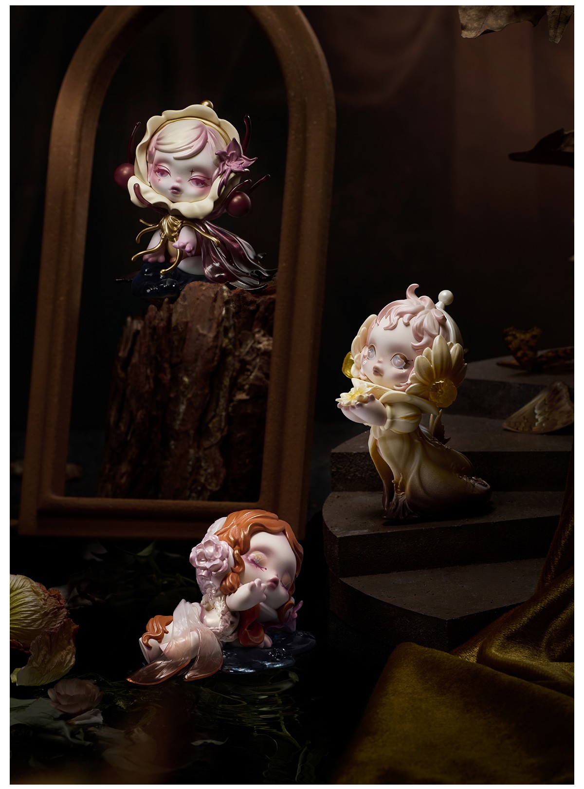 SKULLPANDA — Petals in Four Acts Series Blind Box | POP MART — official detail