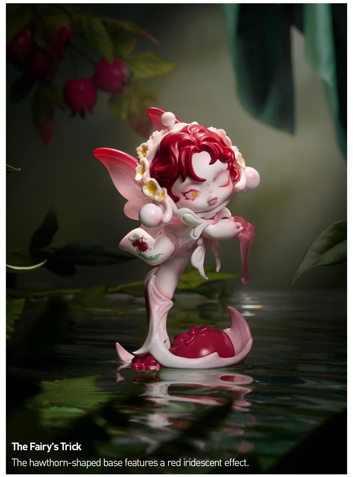 SKULLPANDA — Petals in Four Acts Series Blind Box | POP MART — official detail