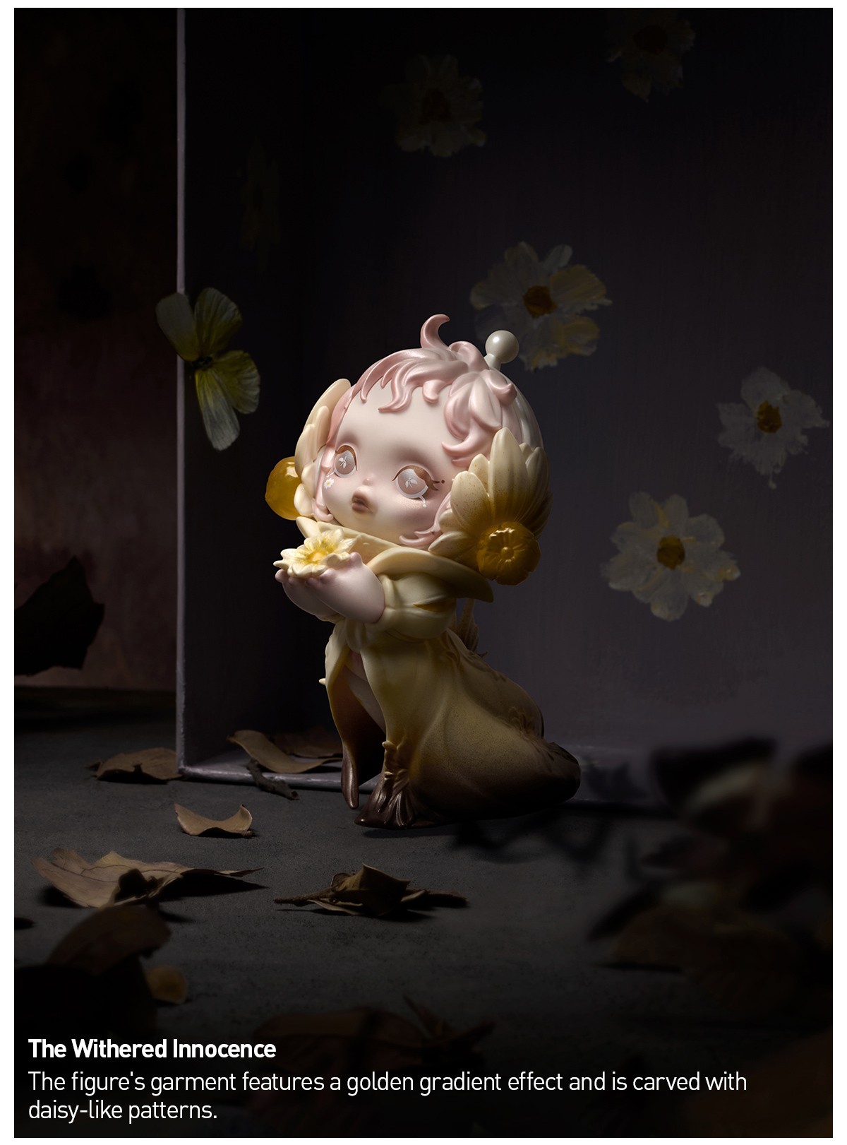 SKULLPANDA — Petals in Four Acts Series Blind Box | POP MART — official detail