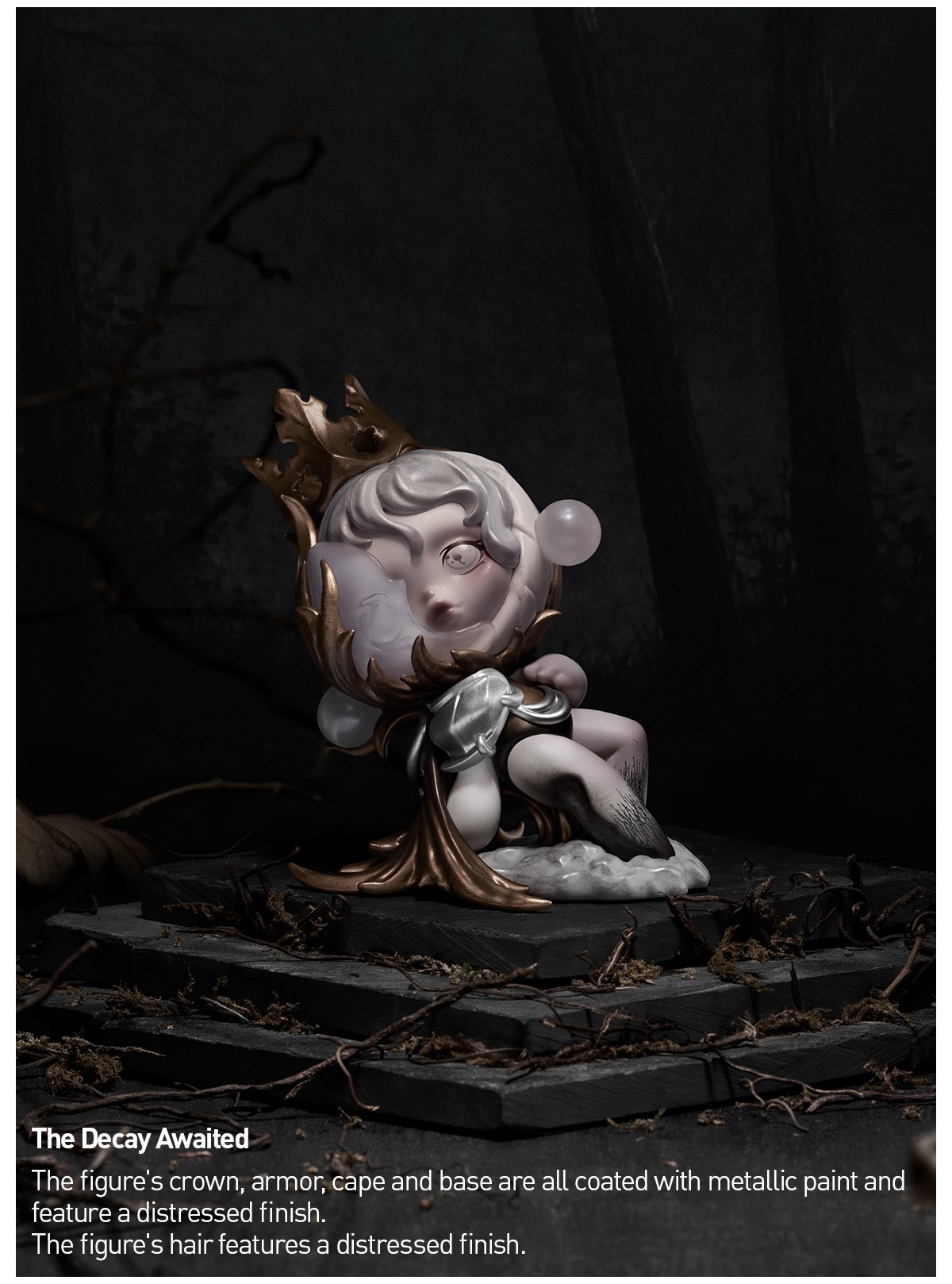 SKULLPANDA — Petals in Four Acts Series Blind Box | POP MART — official detail