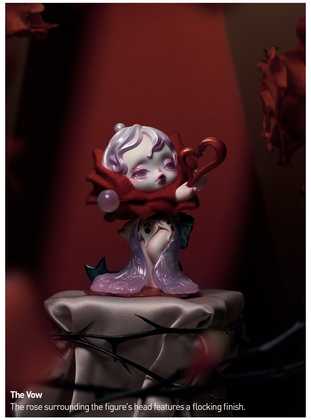 SKULLPANDA — Petals in Four Acts Series Blind Box | POP MART — official detail