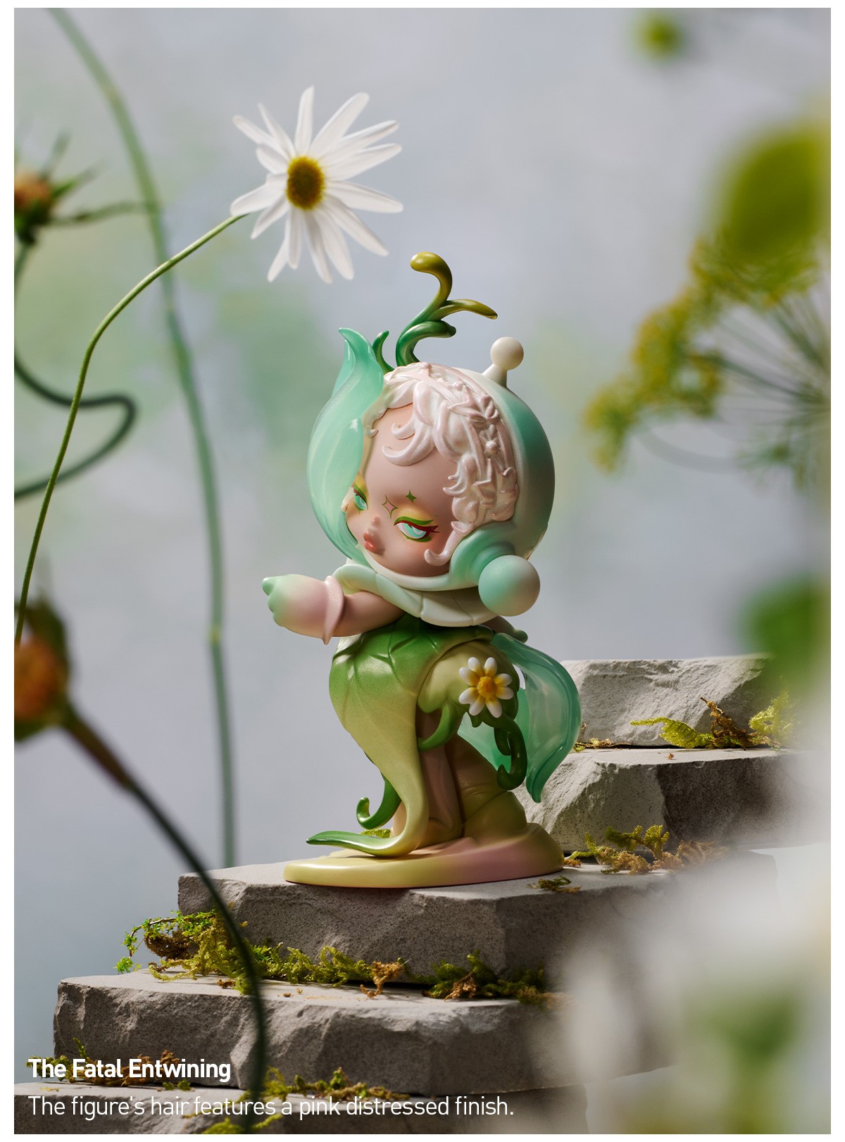 SKULLPANDA — Petals in Four Acts Series Blind Box | POP MART — official detail
