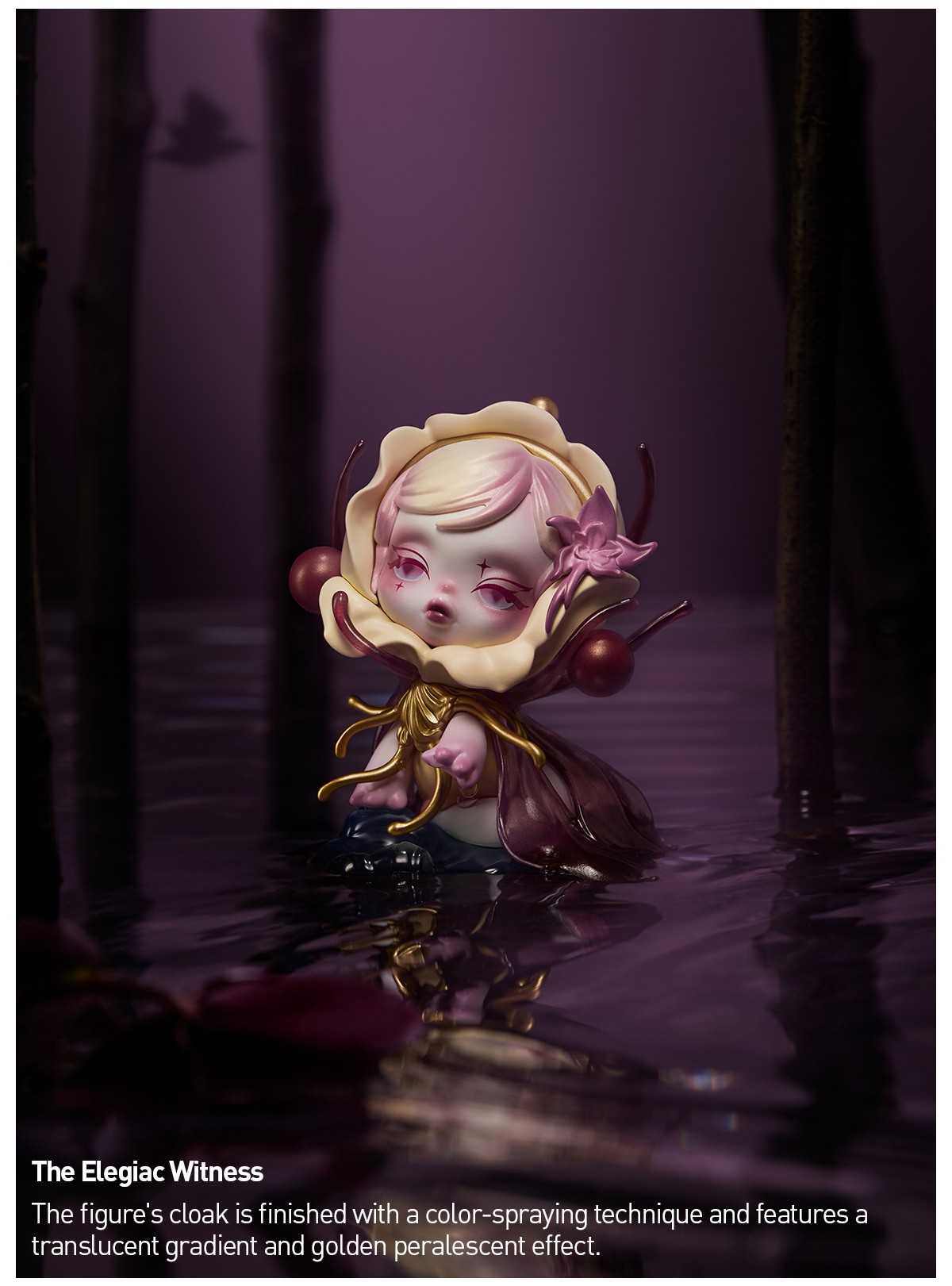 SKULLPANDA — Petals in Four Acts Series Blind Box | POP MART — official detail