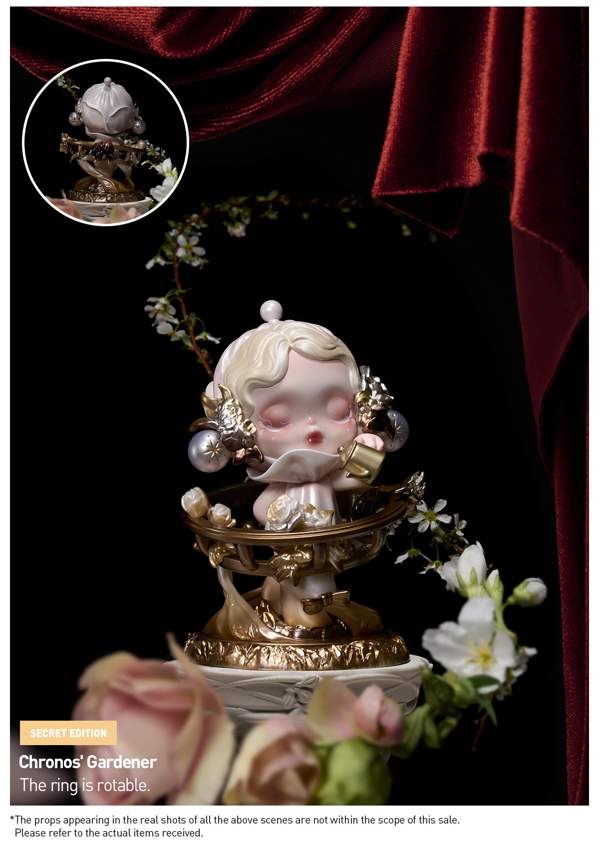 SKULLPANDA — Petals in Four Acts Series Blind Box | POP MART — official detail