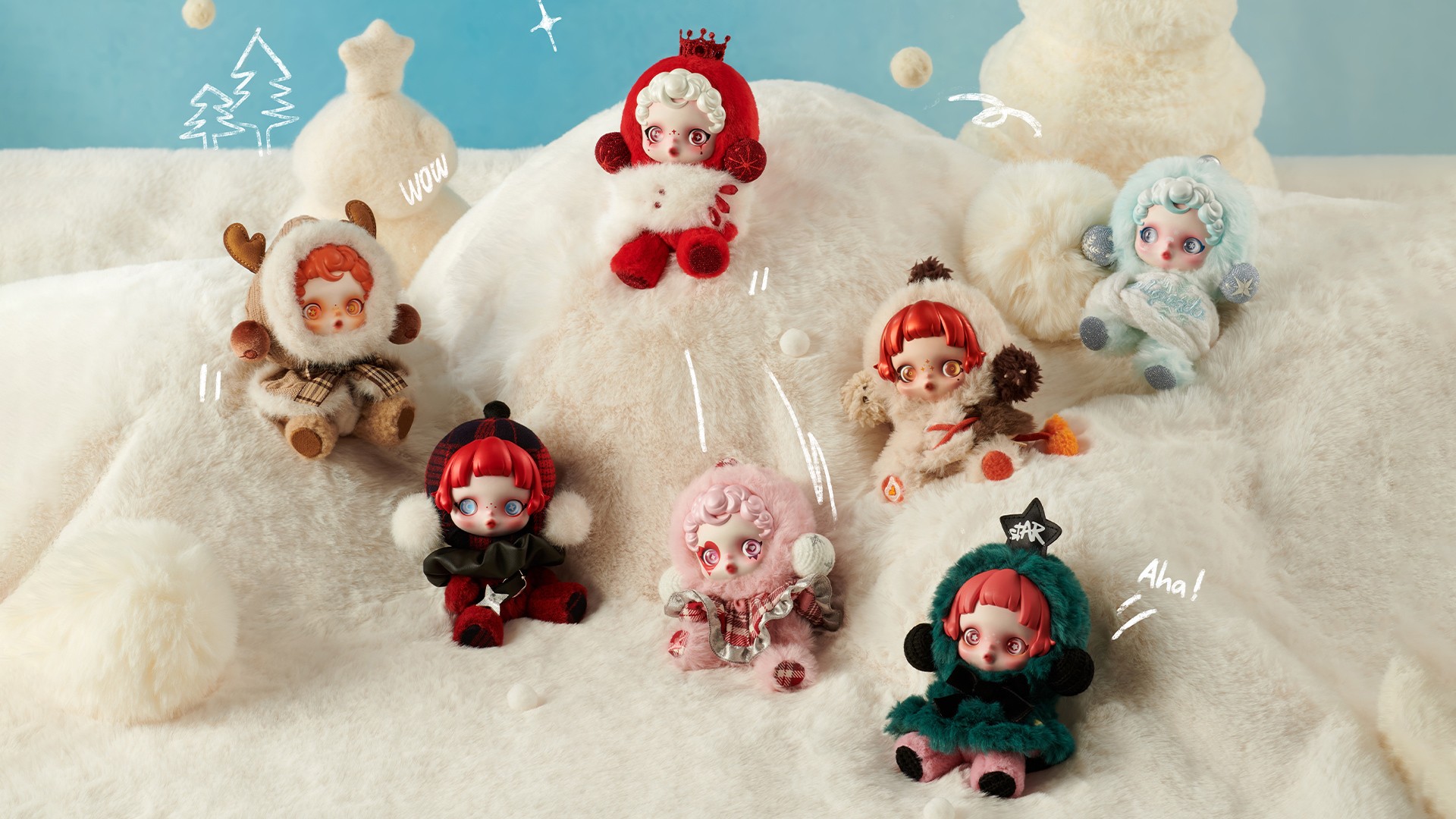 SKULLPANDA — Winter Symphony Series Blind Box | POP MART — official detail