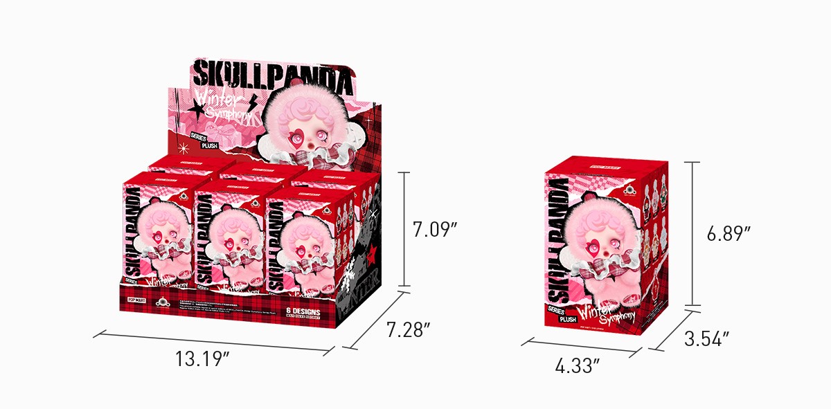 SKULLPANDA — Winter Symphony Series Blind Box | POP MART — official detail