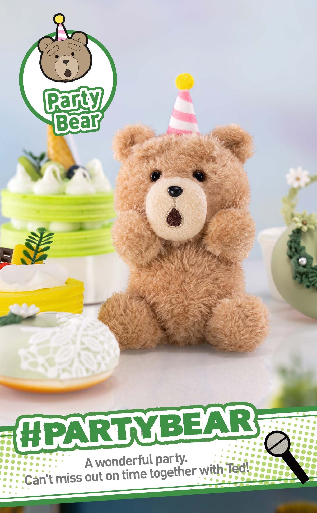 Ted 2 — Teddy Bear Action Plush Blind Box | POP MART — official detail
