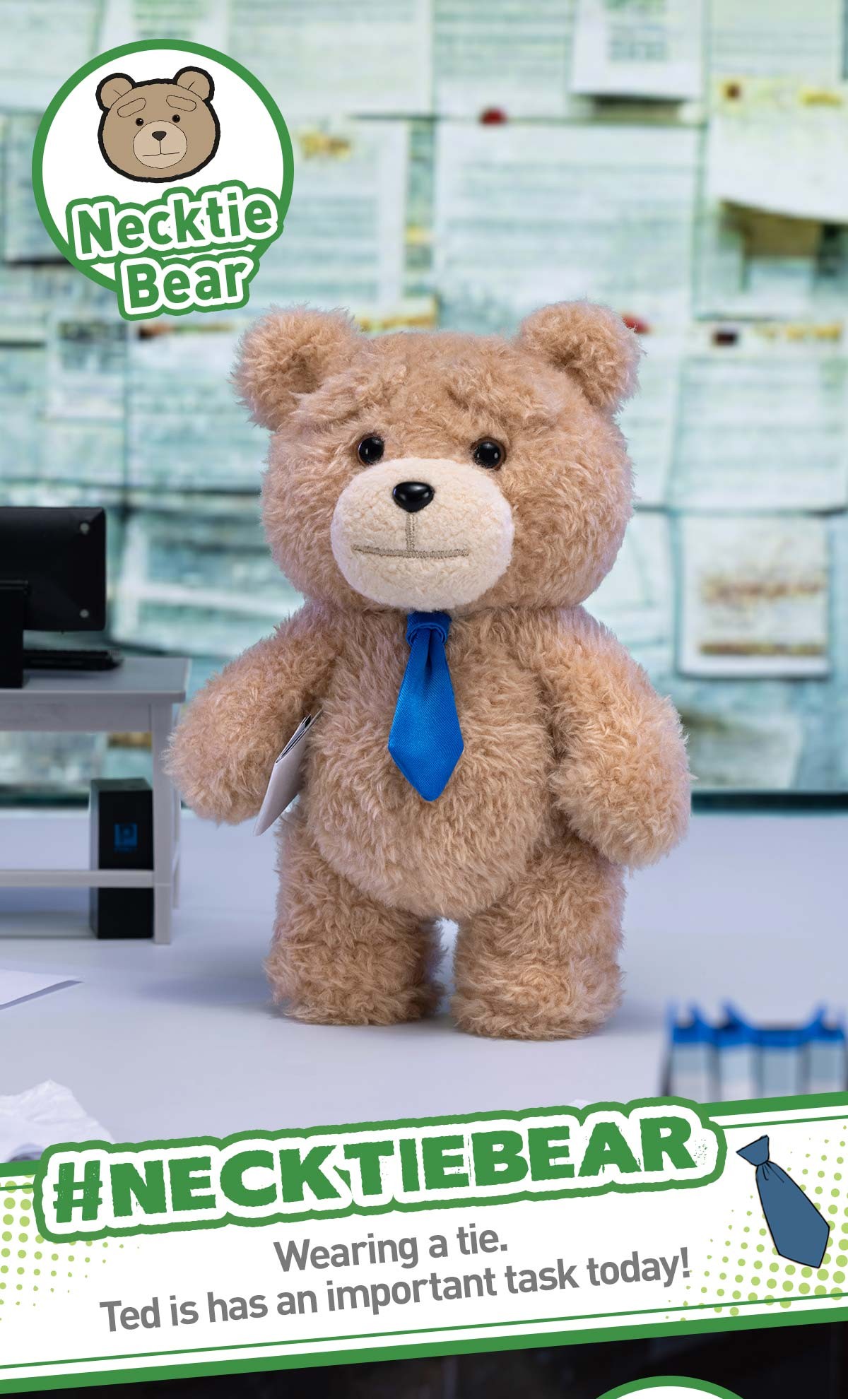 Ted 2 — Teddy Bear Action Plush Blind Box | POP MART — official detail