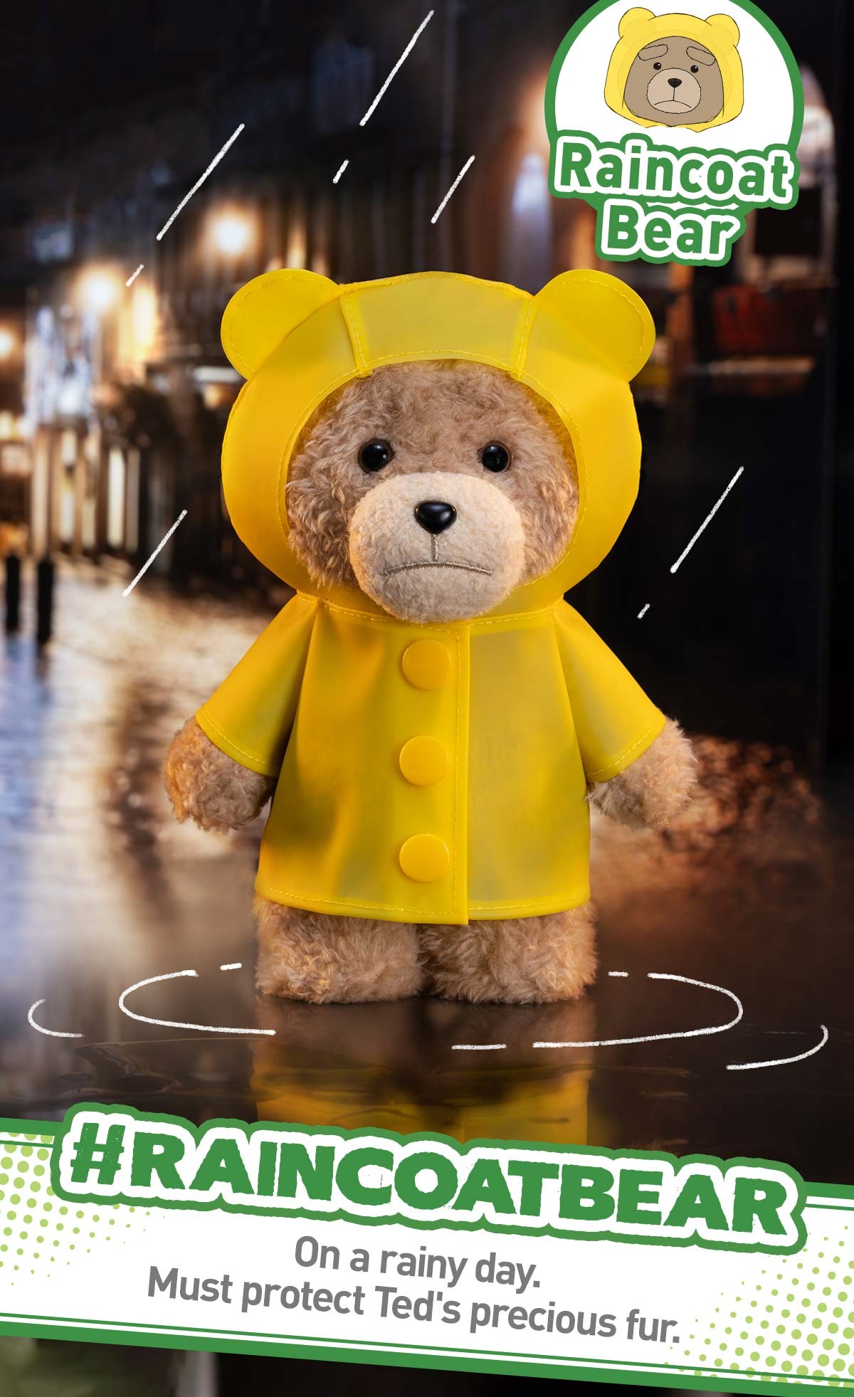 Ted 2 — Teddy Bear Action Plush Blind Box | POP MART — official detail