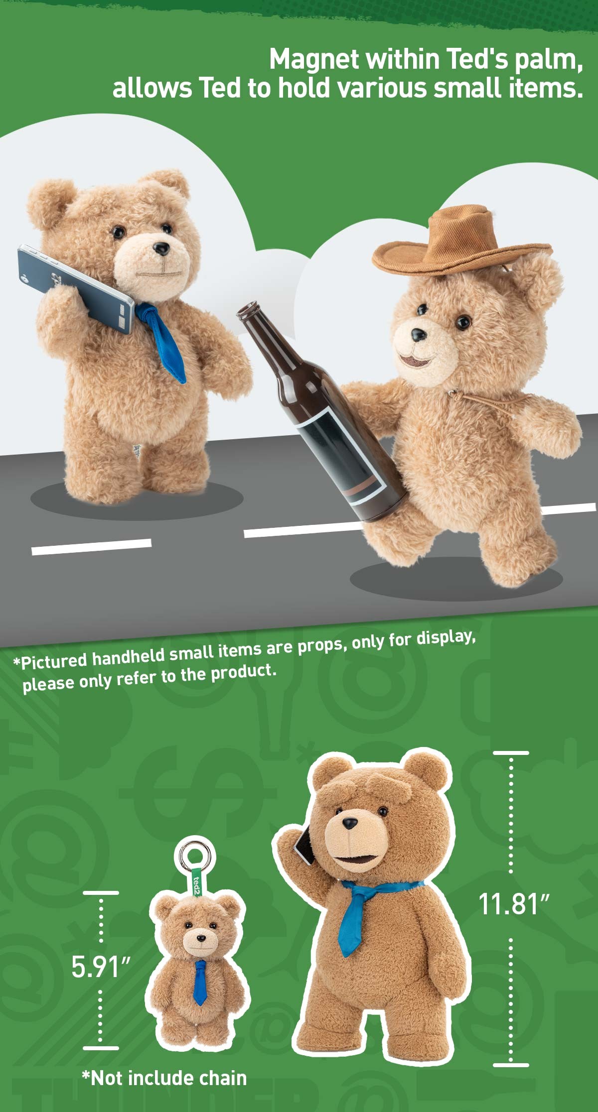 Ted 2 — Teddy Bear Action Plush Blind Box | POP MART — official detail