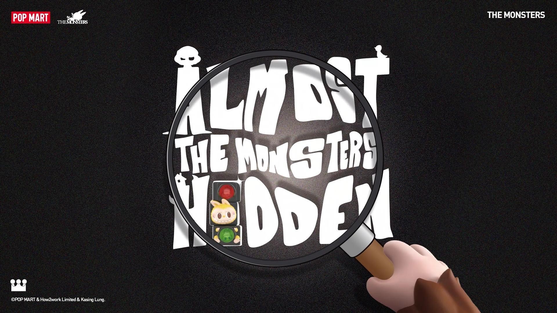 THE MONSTERS — Almost Hidden Blind Box | POP MART — official detail