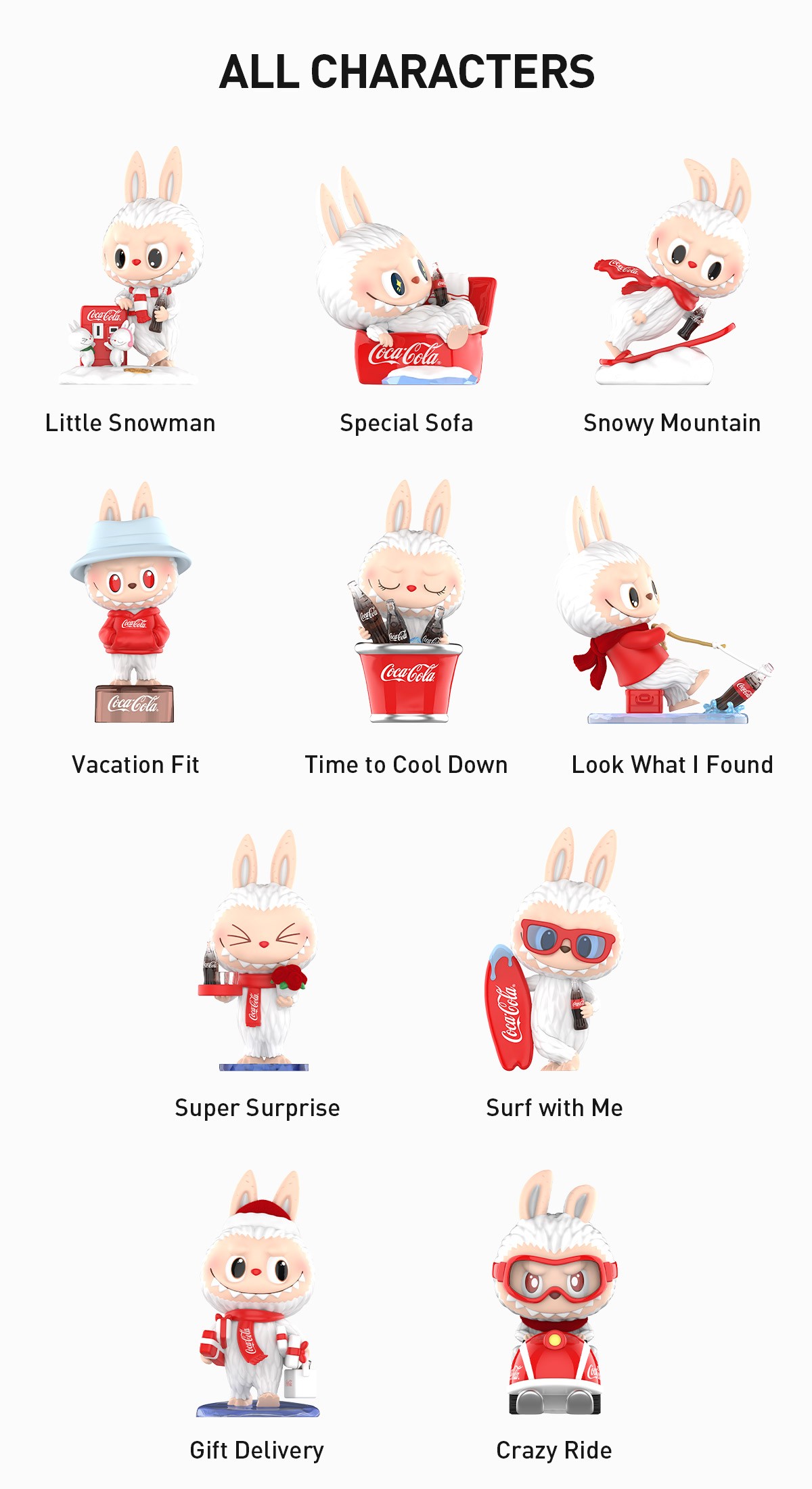 THE MONSTERS — Coca-Cola Figures Blind Box | POP MART — official detail