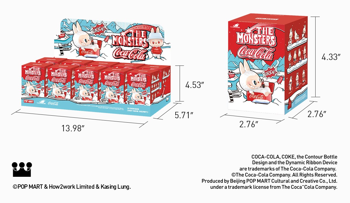 THE MONSTERS — Coca-Cola Figures Blind Box | POP MART — official detail
