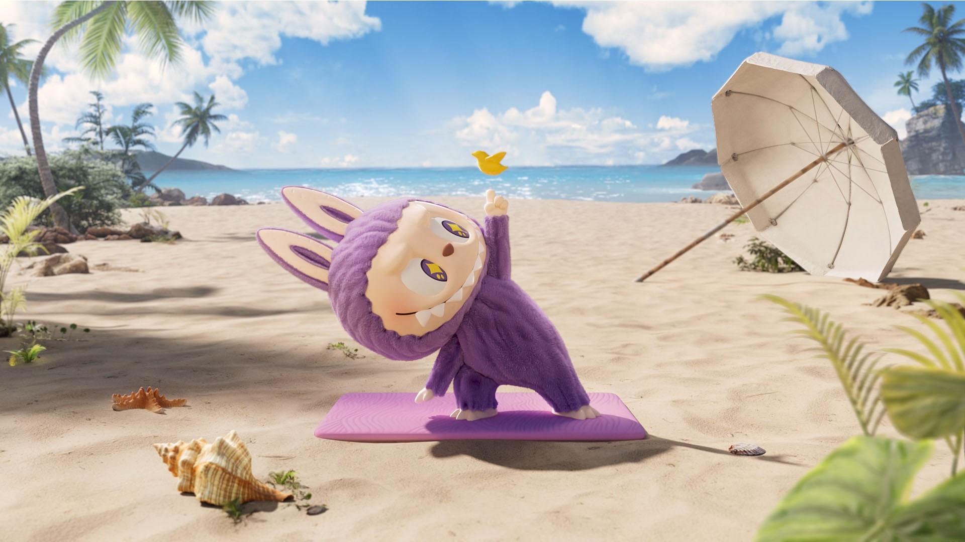 THE MONSTERS — Lazy Yoga Blind Box | POP MART — official detail